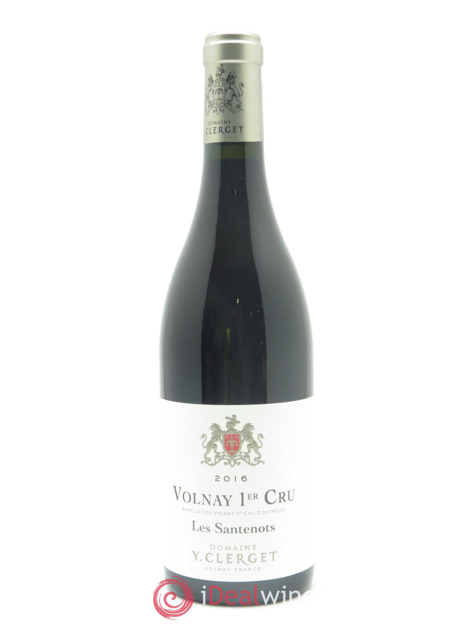 Volnay 1er Cru Santenots Yvon Clerget 2016 - Lot de 1 bouteille - 0