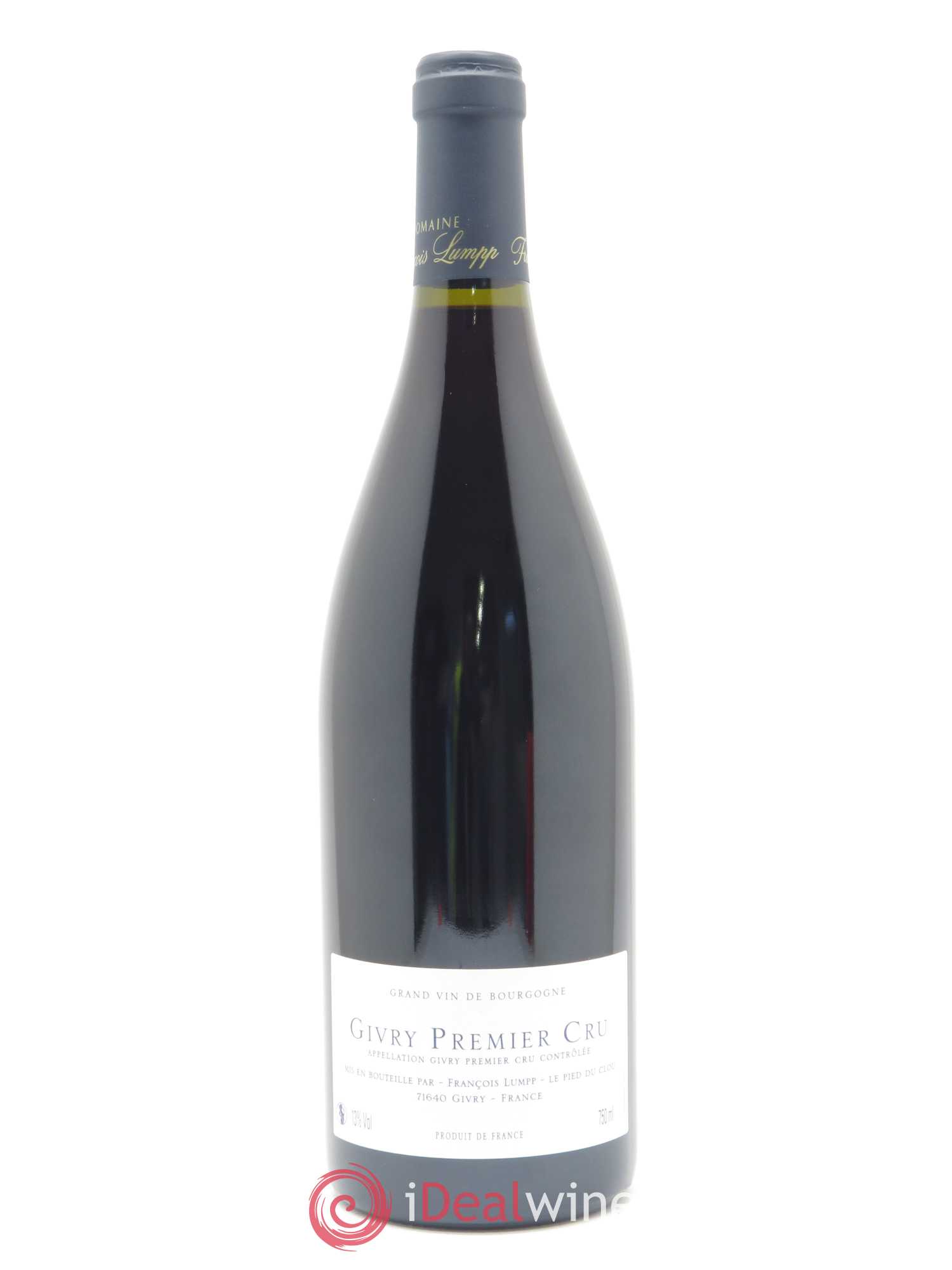 Givry 1er Cru A Vigne Rouge François Lumpp (Domaine) 2015 - Lot de 1 bouteille - 1