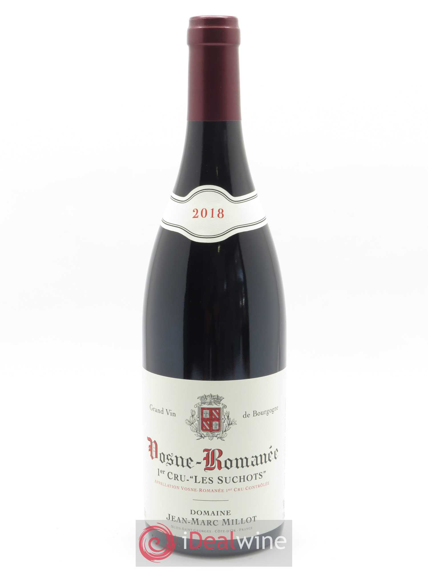Vosne-Romanée 1er Cru Les Suchots Jean-Marc Millot 2018 - Lot de 1 bouteille - 0