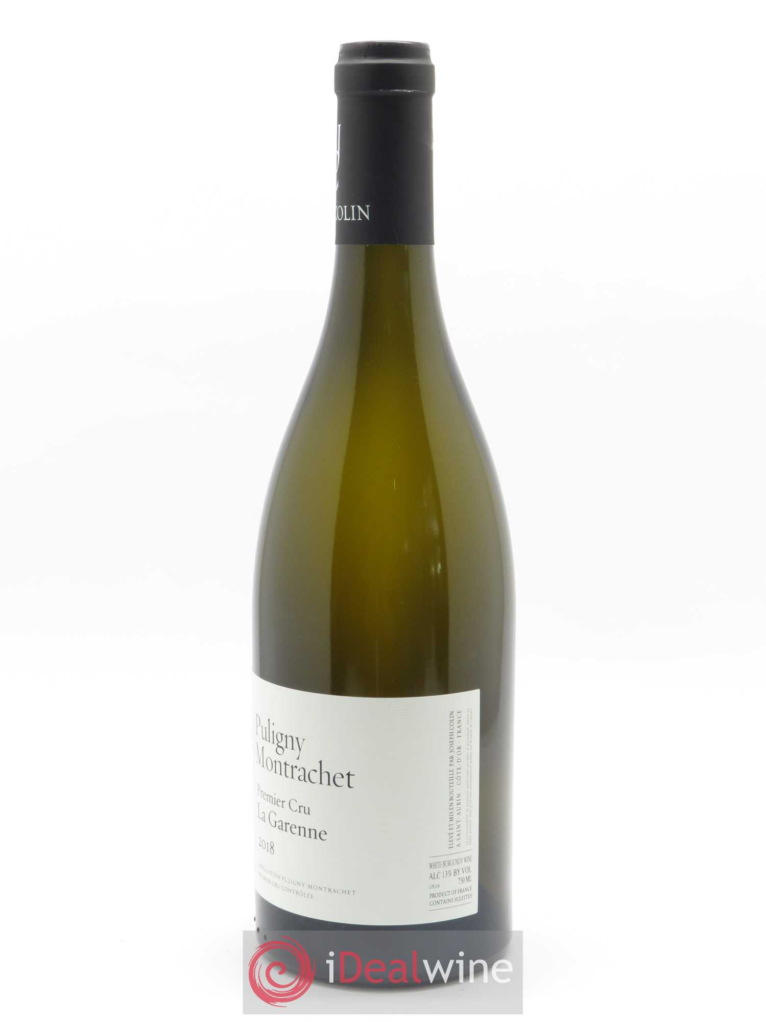 Puligny-Montrachet 1er Cru La Garenne Joseph Colin 2018 - Lot de 1 bouteille - 1