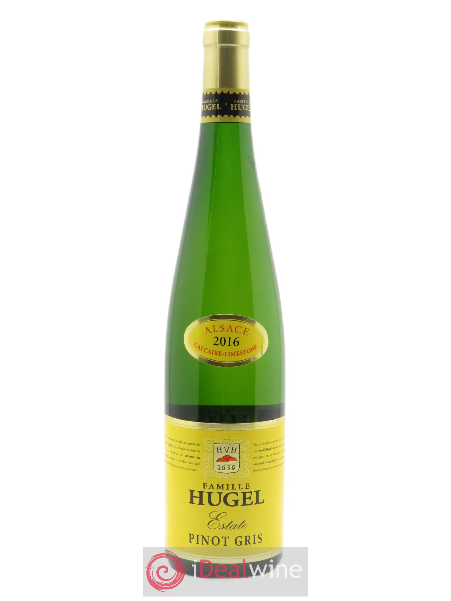 Alsace Pinot Gris Hugel (Domaine) 2016 - Lot of 1 bottle - 0