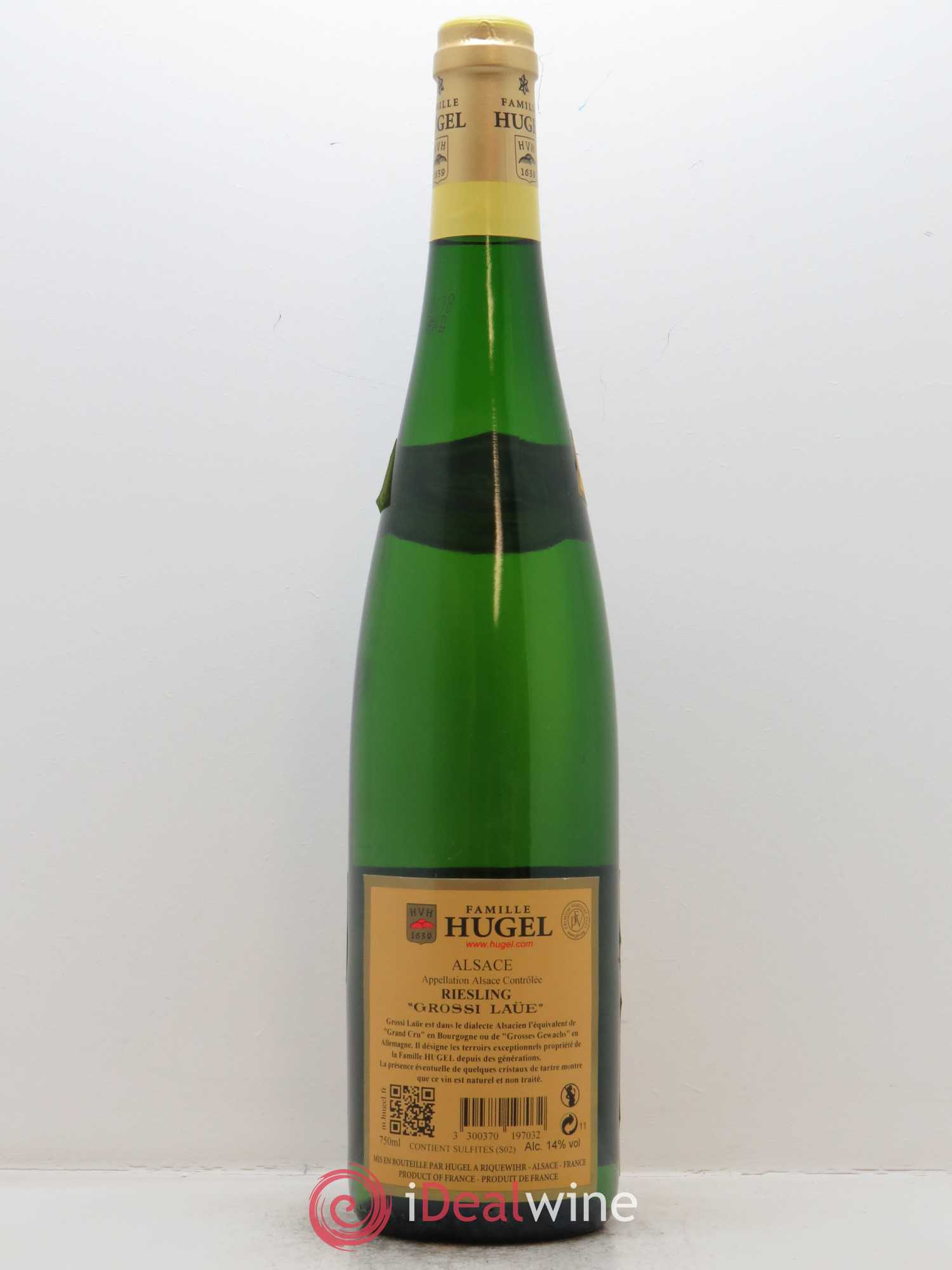 Riesling Grossi Laüe Hugel (Domaine) 2011 - Lot de 1 bouteille - 1