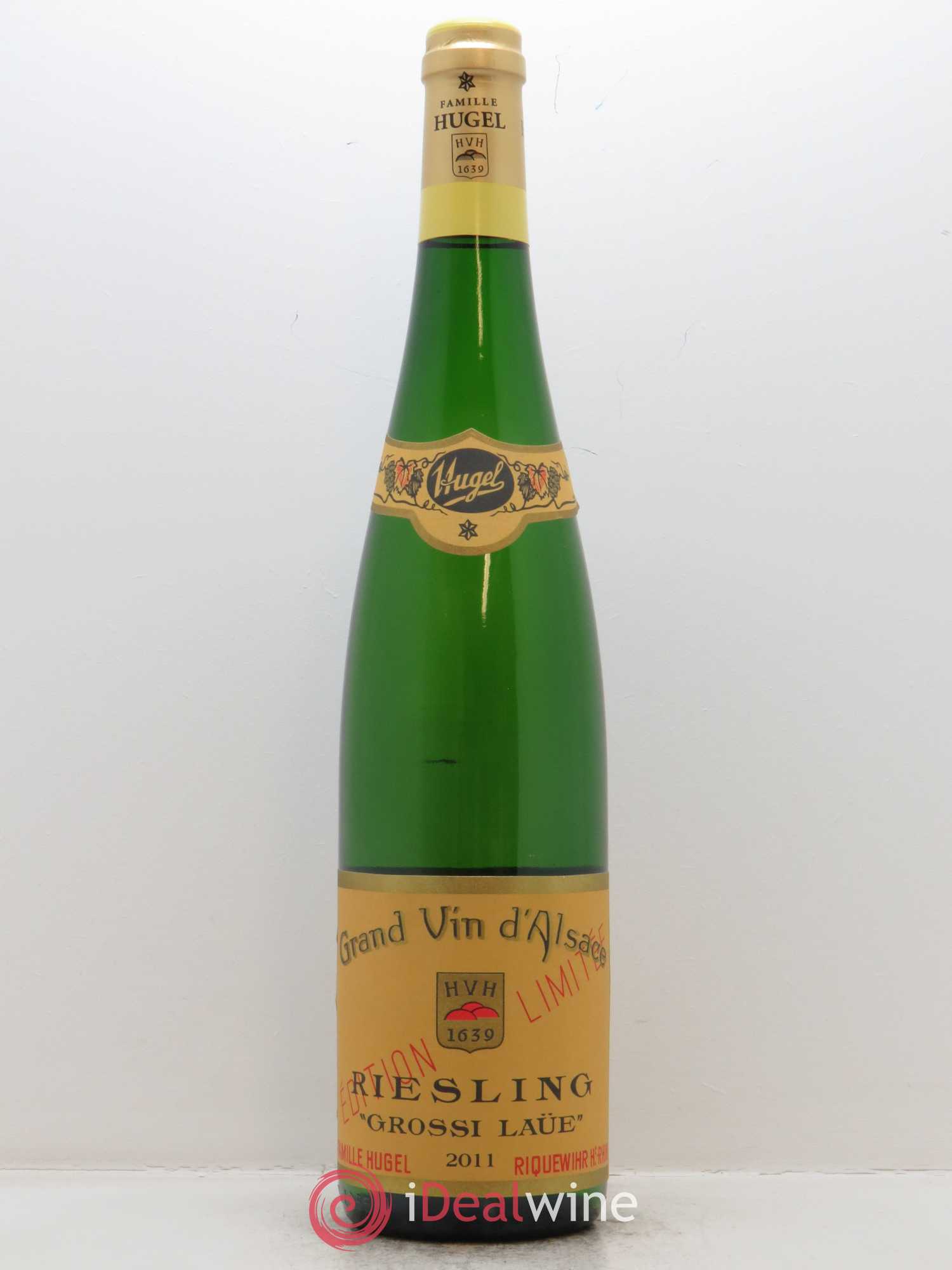 Riesling Grossi Laüe Hugel (Domaine) 2011 - Lot de 1 bouteille - 0