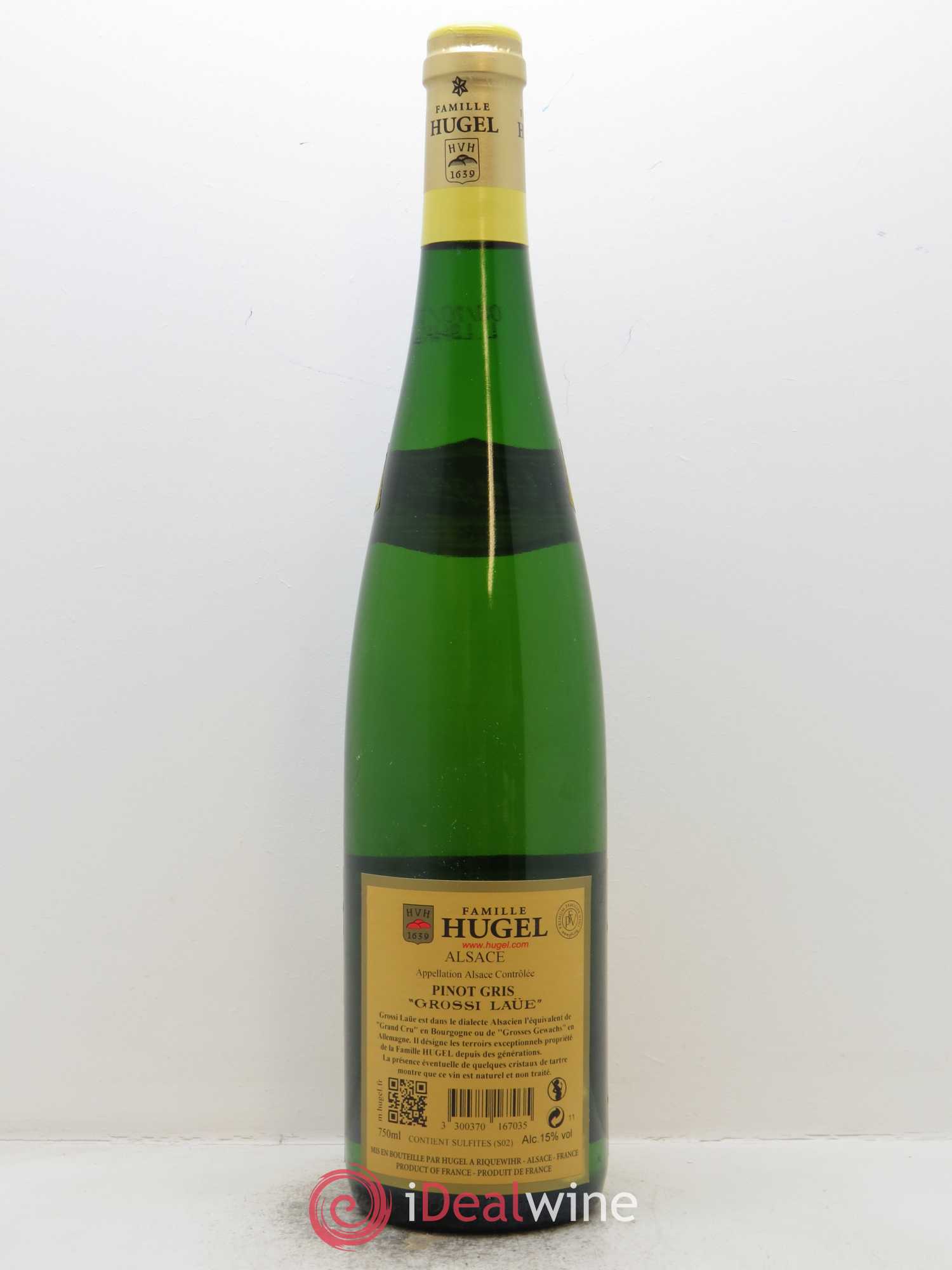 Pinot Gris Grossi Laüe Hugel (Domaine) 2011 - Posten von 1 Flasche - 1