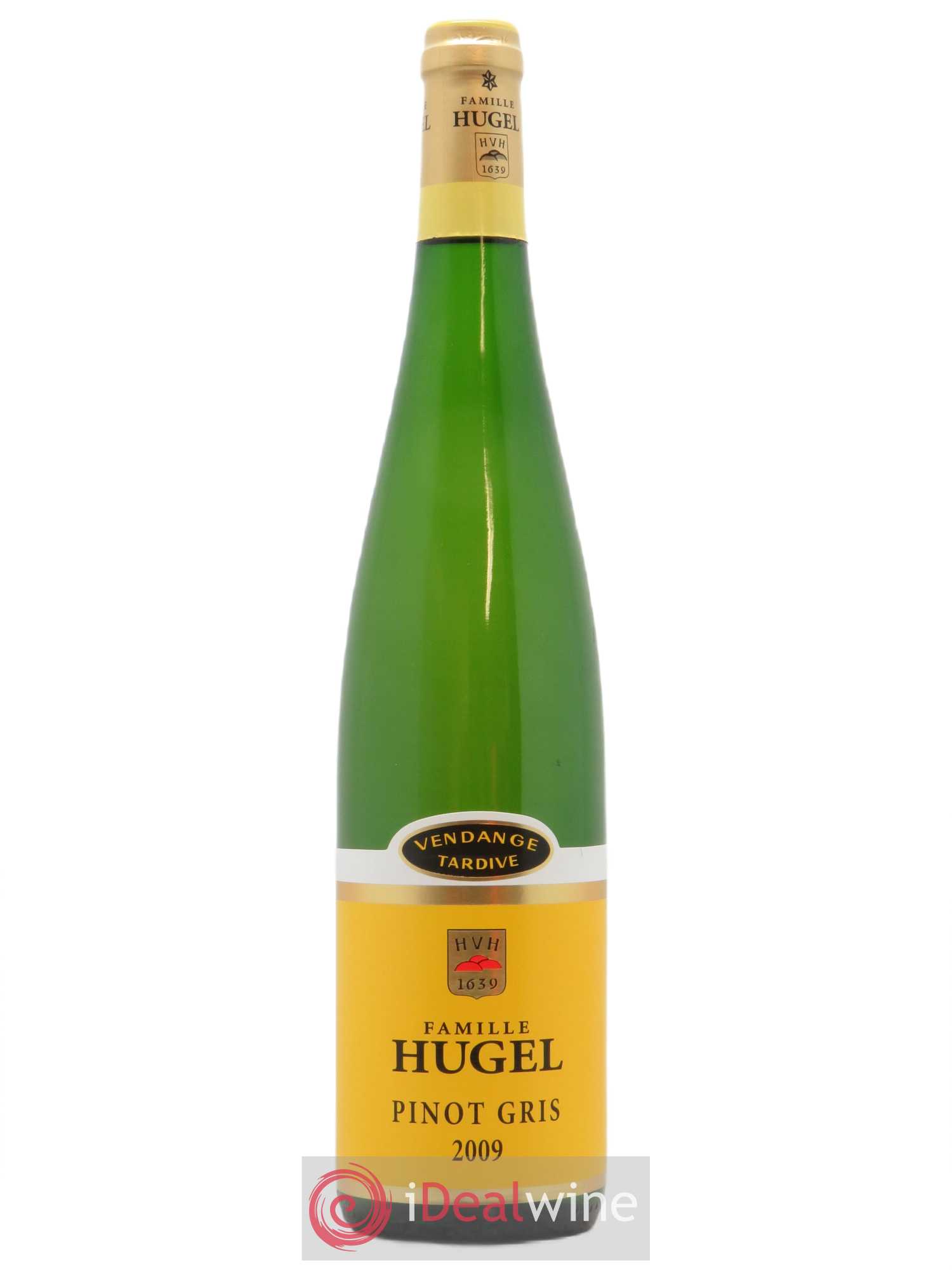 Pinot Gris Vendanges Tardives Hugel (Domaine) 2009 - Lot de 1 bouteille - 0