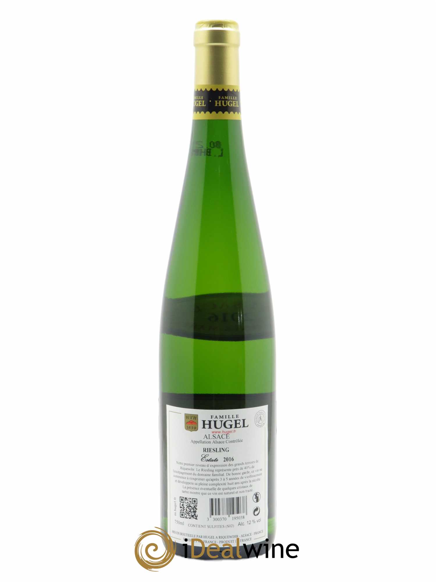 Riesling Estate Hugel (Domaine) 2016 - Lot de 1 bouteille - 1