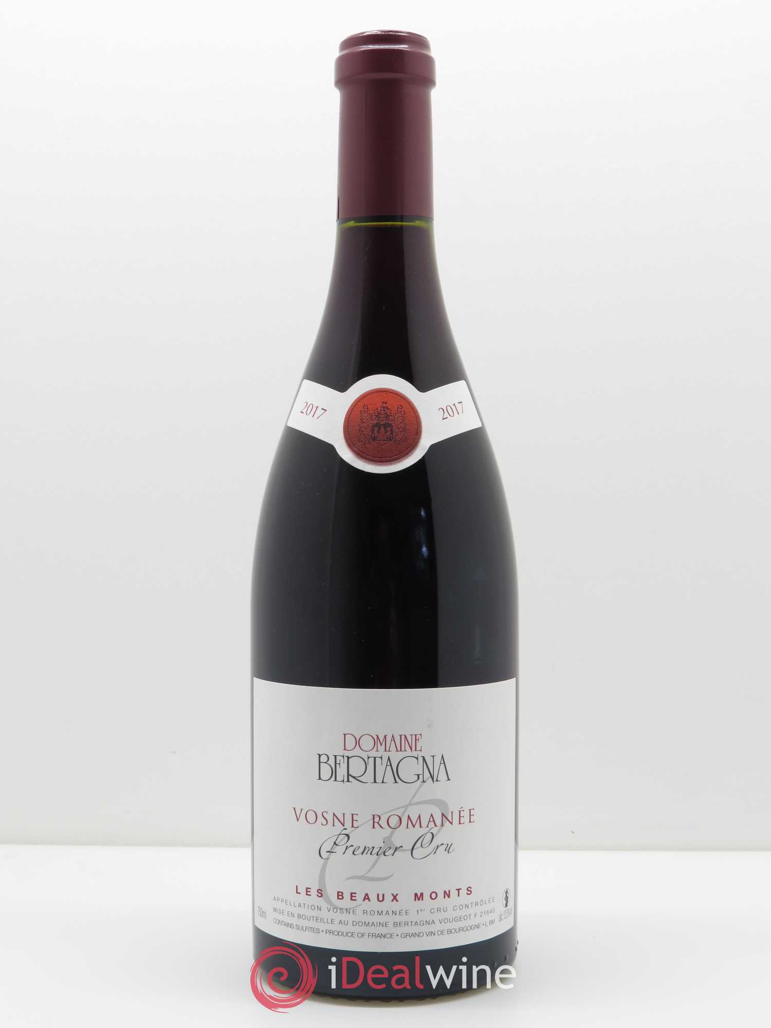 Vosne-Romanée 1er Cru Les Beaux-Monts Bertagna 2017 - Lot de 1 bouteille - 0