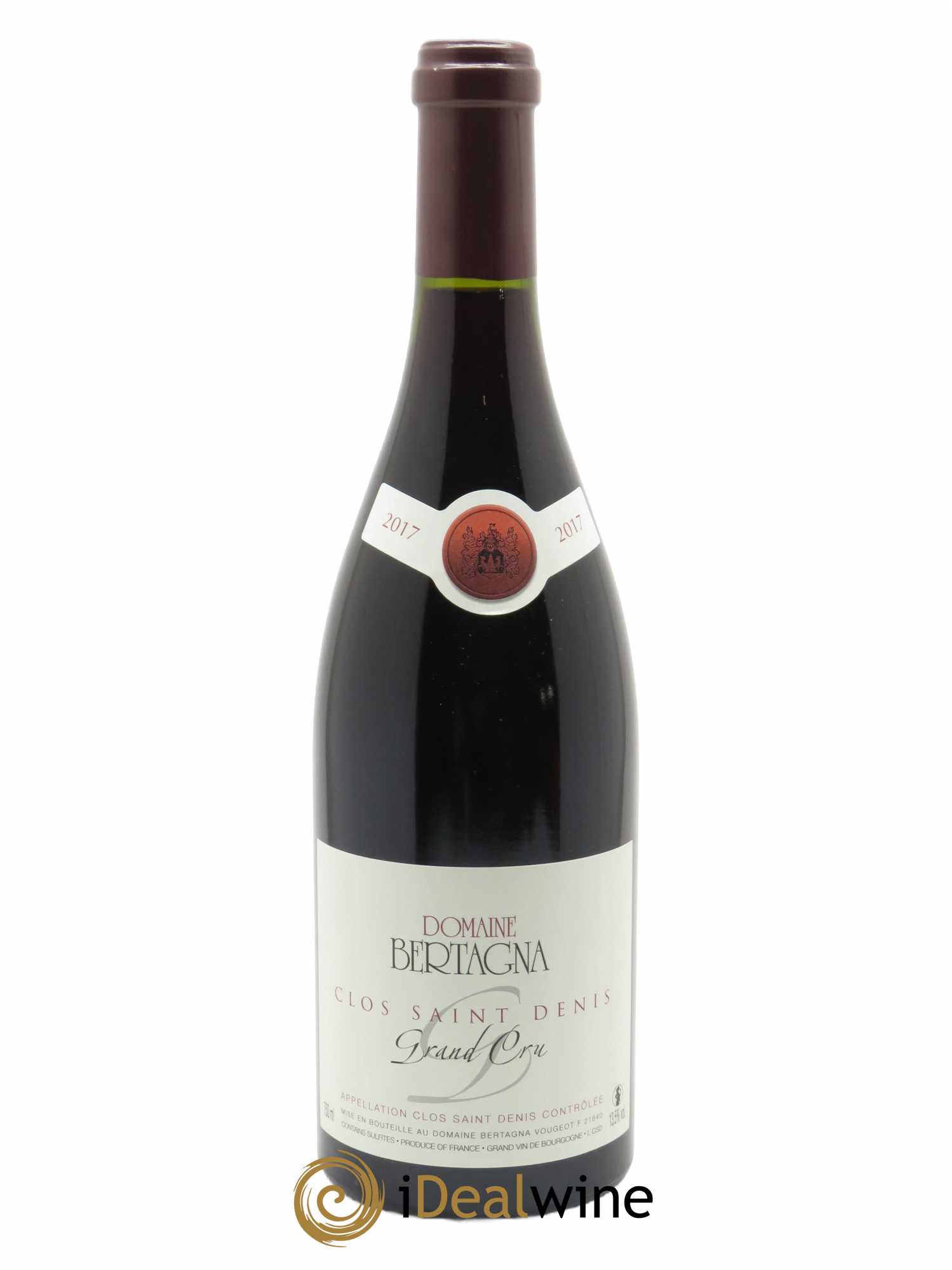Clos Saint-Denis Grand Cru Bertagna 2017 - Lot de 1 bouteille - 0