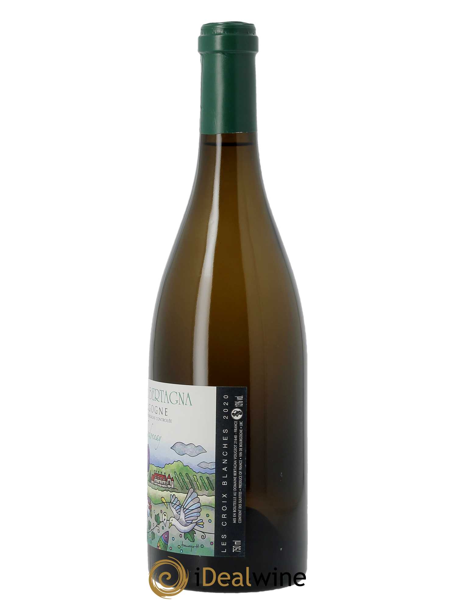 Bourgogne Les Croix Blanches Bertagna 2020 - Lot de 1 bouteille - 1