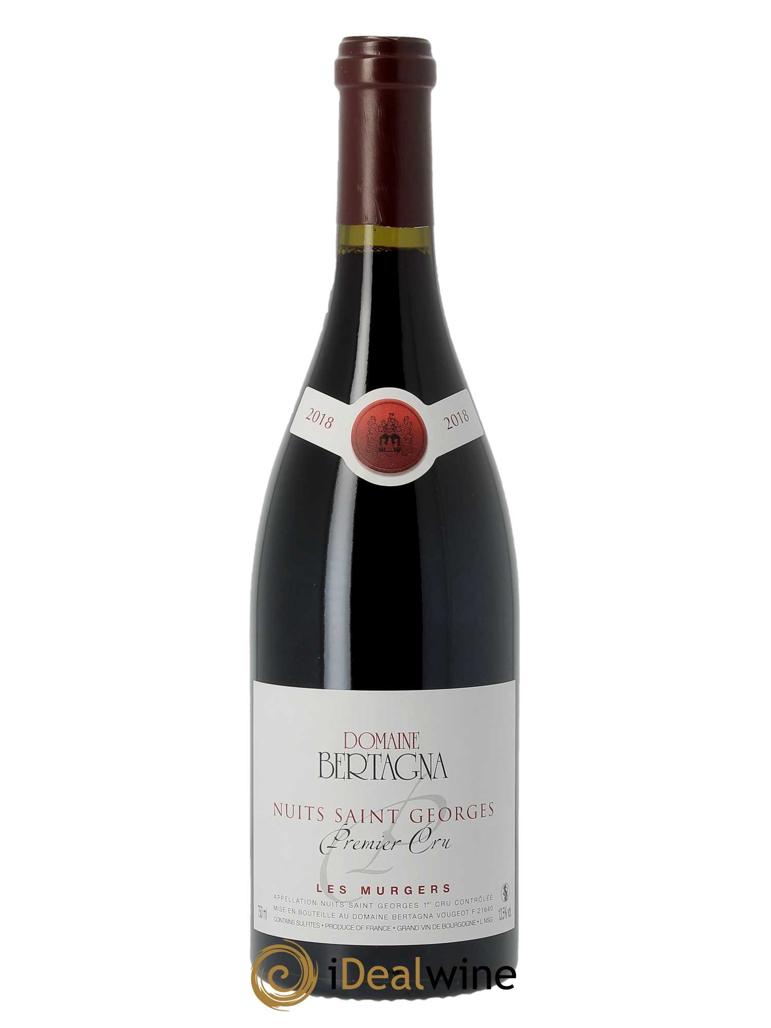 Nuits-Saint-Georges 1er Cru Les Murgers Bertagna 2018 - Lot of 1 bottle - 0