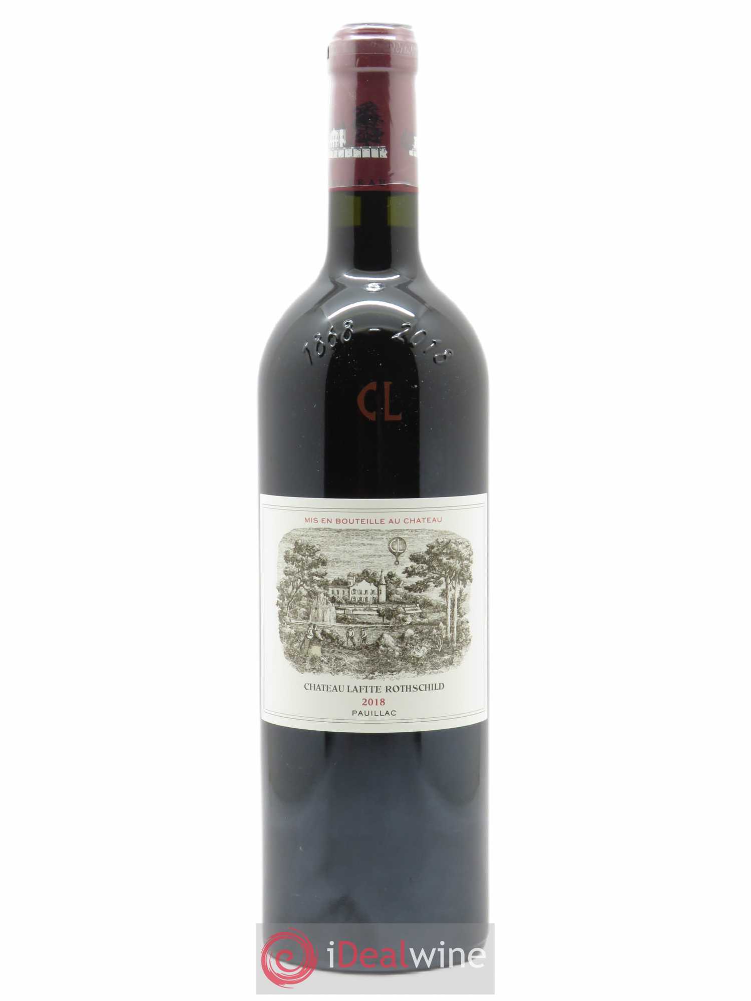 Château Lafite Rothschild 1er Grand Cru Classé 2018 - Lot de 1 bouteille - 0
