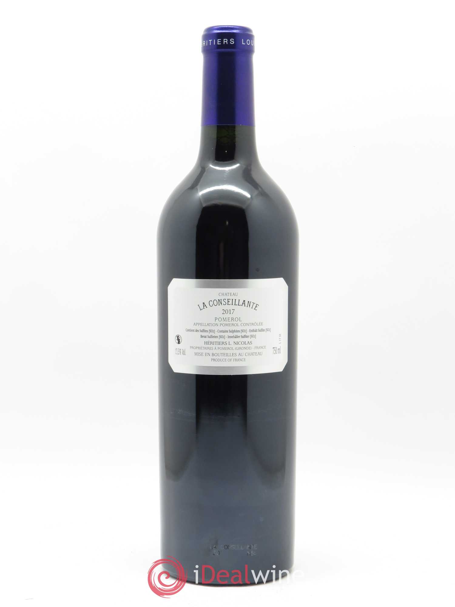 Château la Conseillante (CBO à partir de 6 bts) 2017 - Lot de 1 bouteille - 1