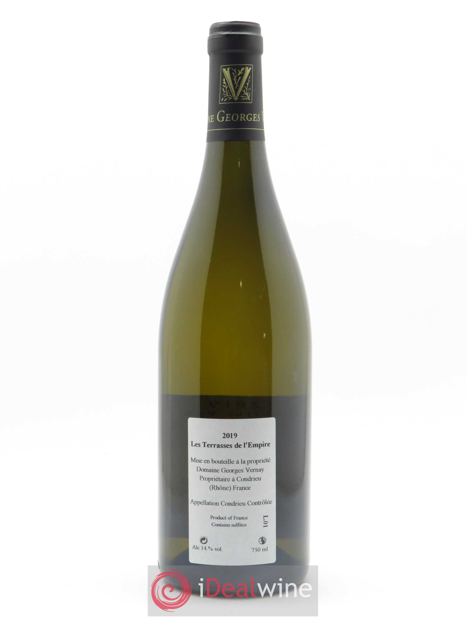 Condrieu Terrasses de l'Empire Georges Vernay 2019 - Lot de 1 bouteille - 1