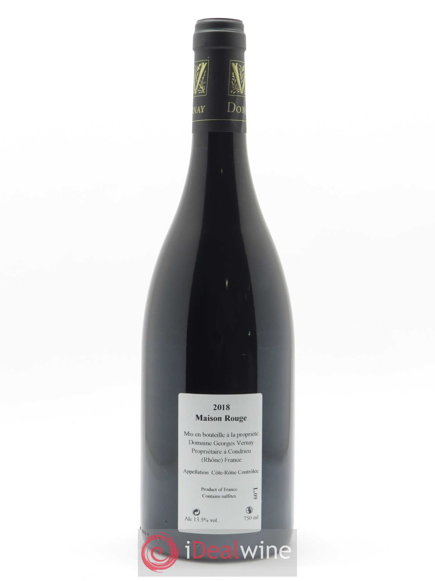 Côte-Rôtie Maison Rouge Georges Vernay 2018 - Lot de 1 bouteille - 1