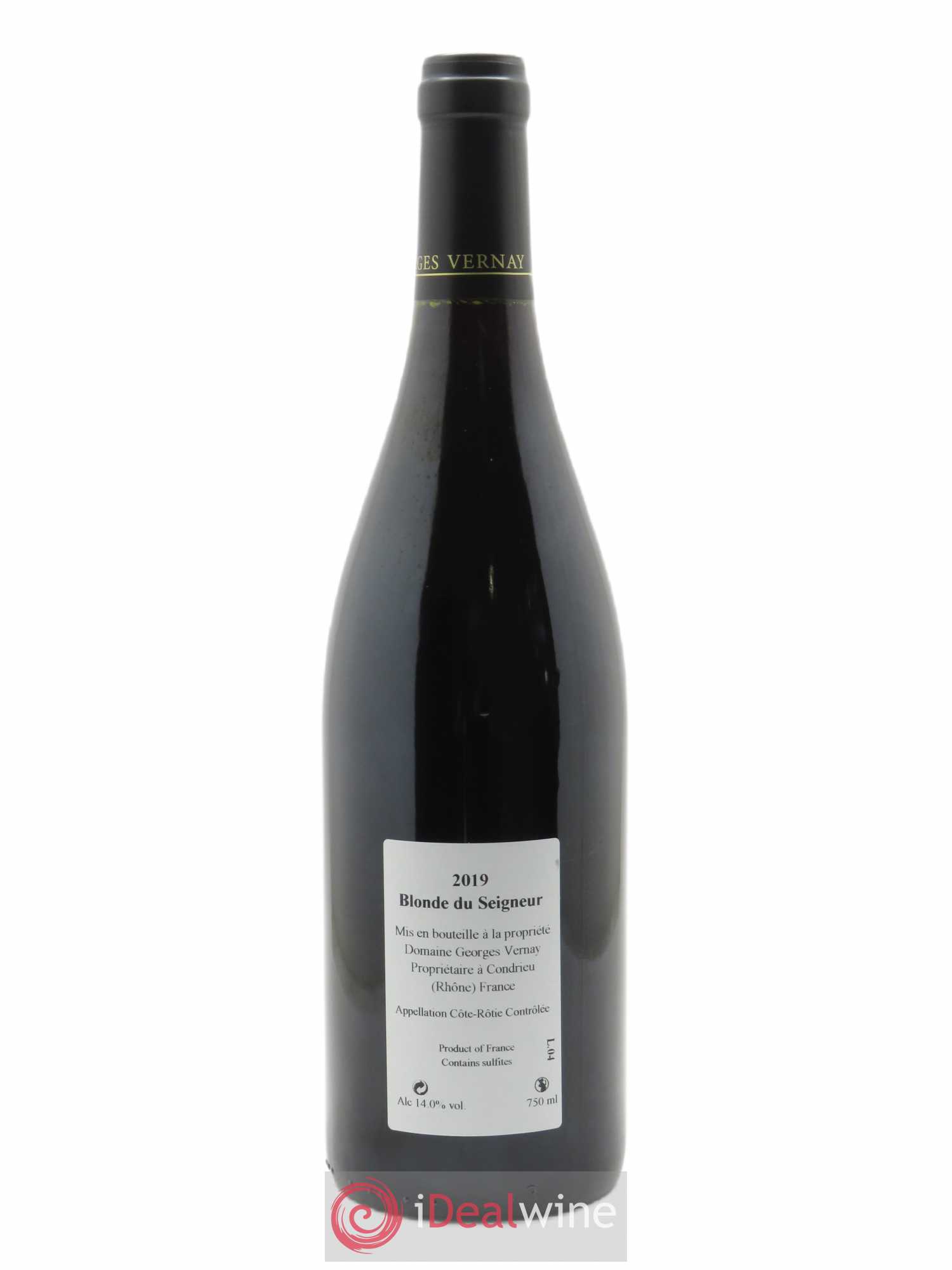 Côte-Rôtie Blonde du Seigneur Georges Vernay 2019 - Lot de 1 bouteille - 1