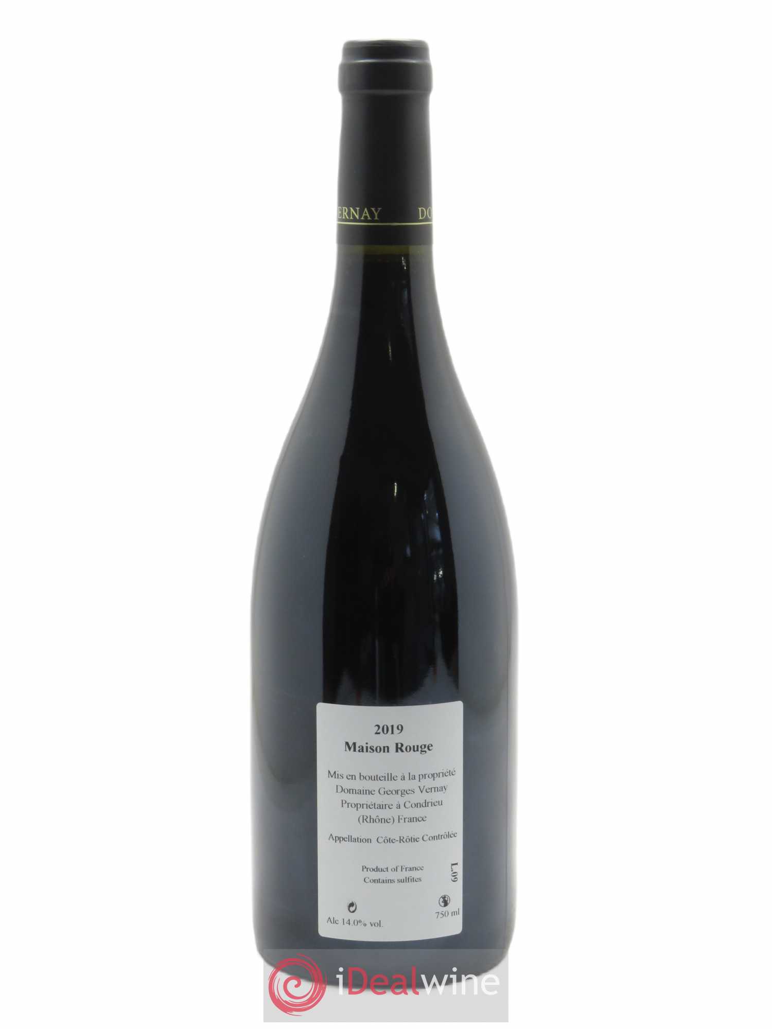 Côte-Rôtie Maison Rouge Georges Vernay 2019 - Lot of 1 bottle - 1