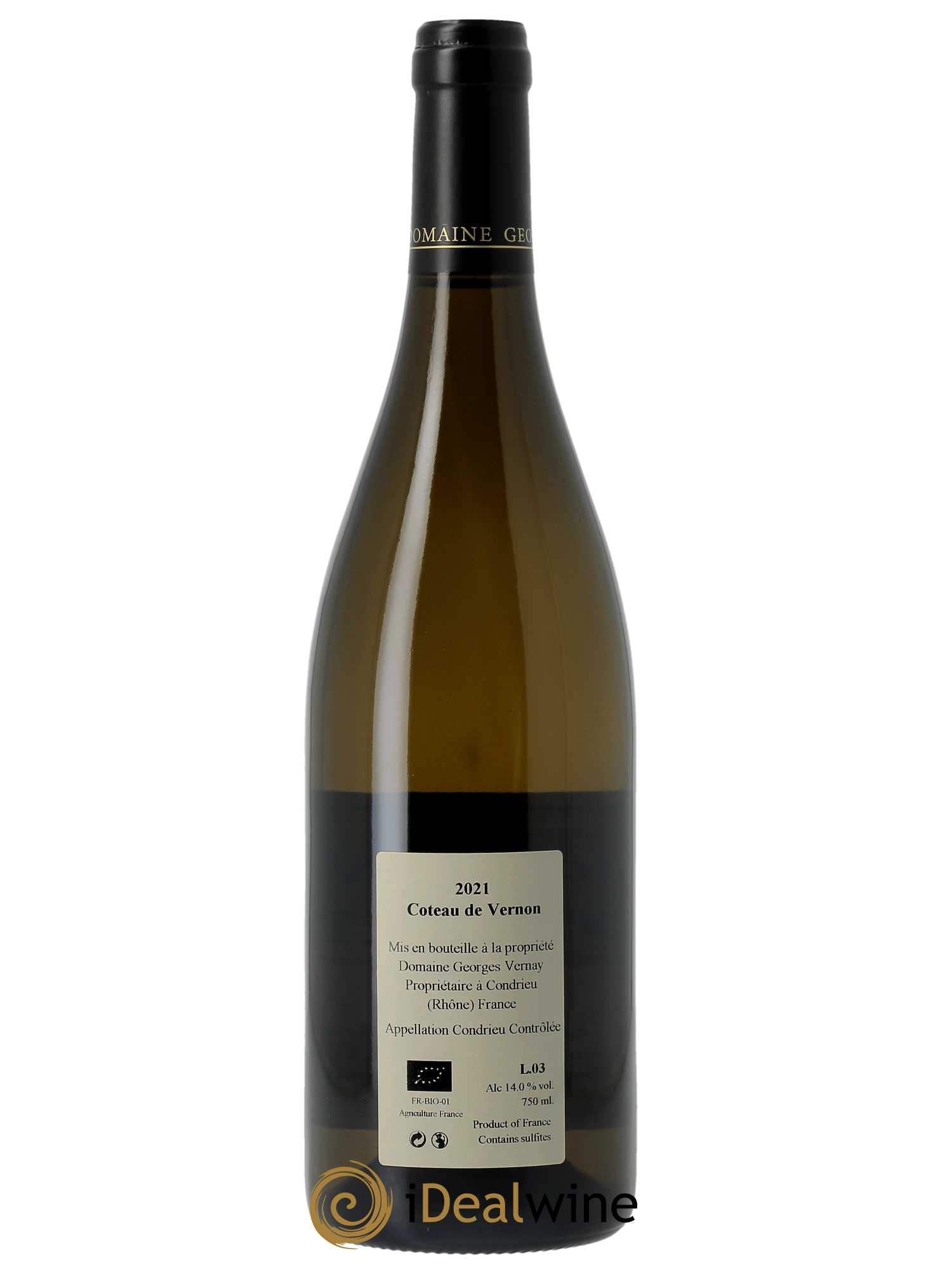 Condrieu Coteau de Vernon Georges Vernay 2021 - Lot de 1 bouteille - 1
