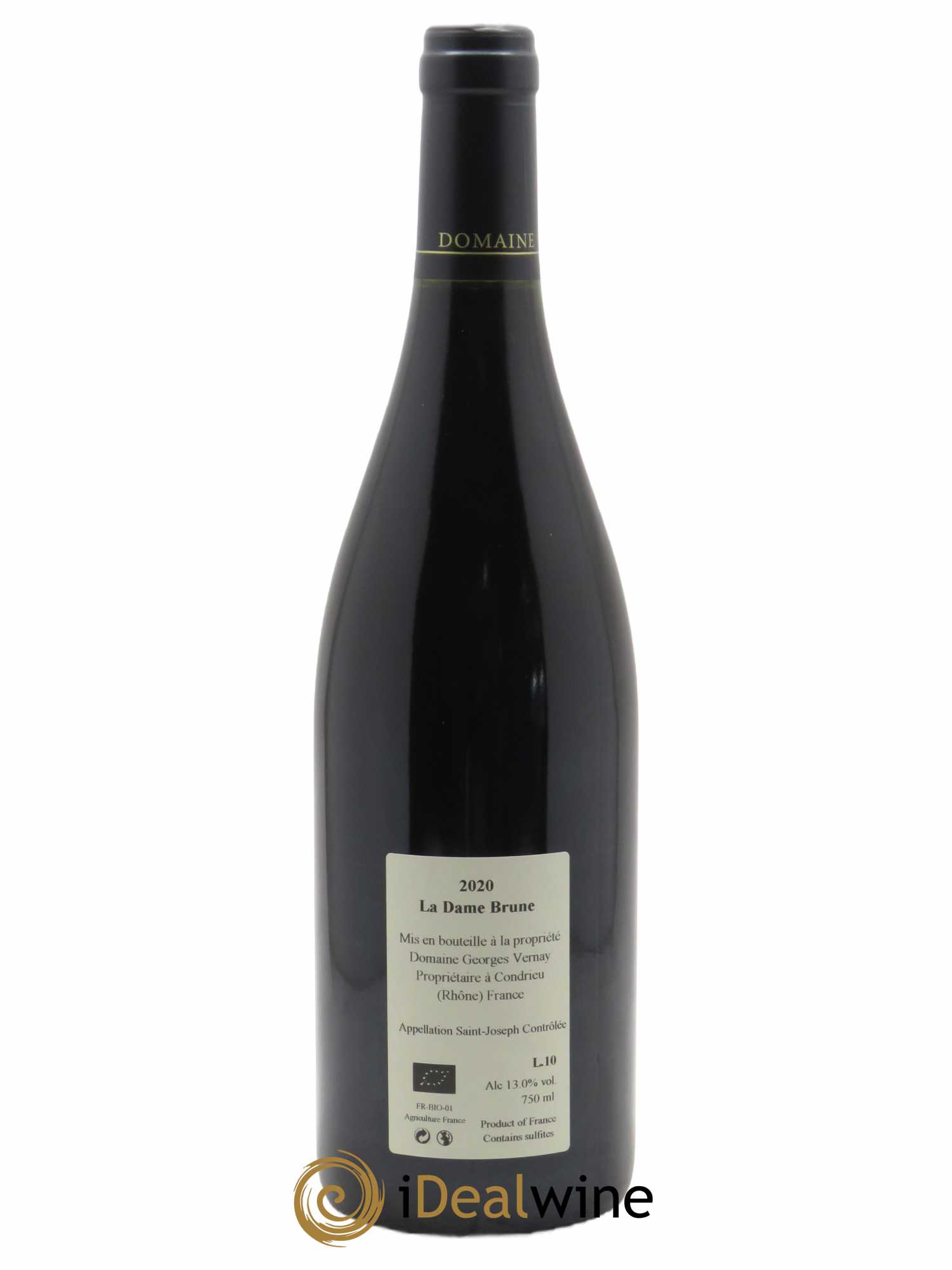 Saint-Joseph La Dame Brune Georges Vernay 2020 - Lot de 1 bouteille - 1