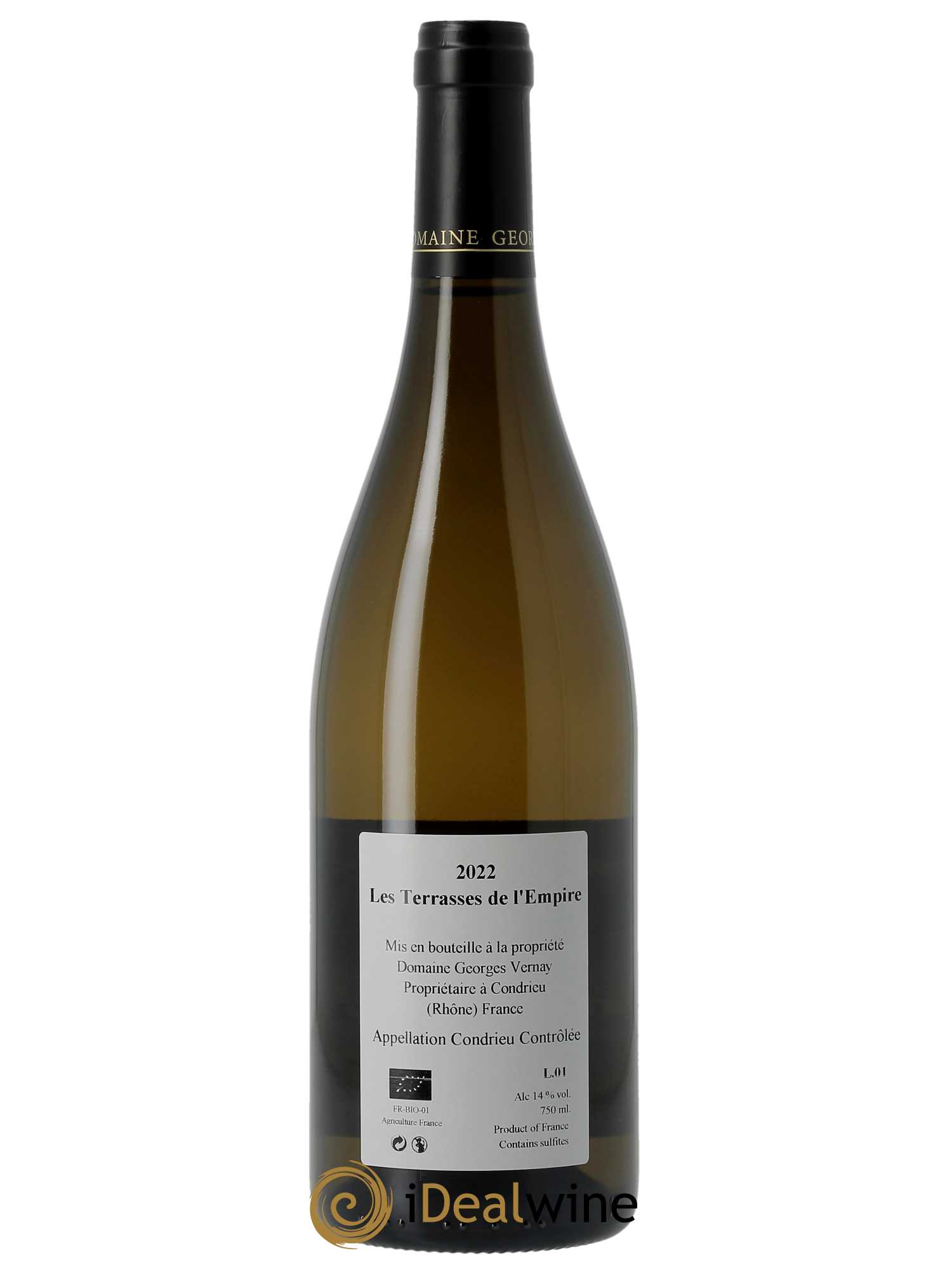 Condrieu Terrasses de l'Empire Georges Vernay 2022 - Lot of 1 bottle - 1