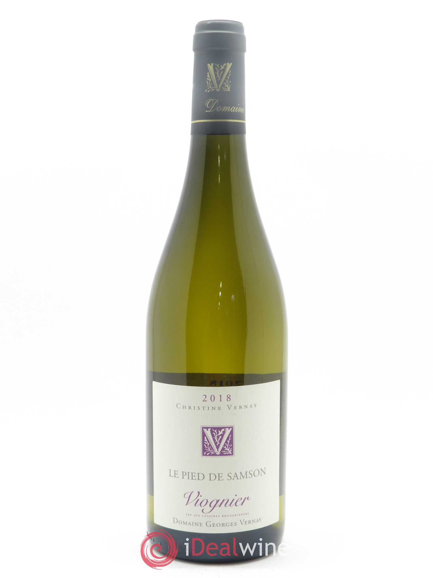 Collines Rhodaniennes Le Pied de Samson Georges Vernay 2018 - Lot de 1 bouteille - 0