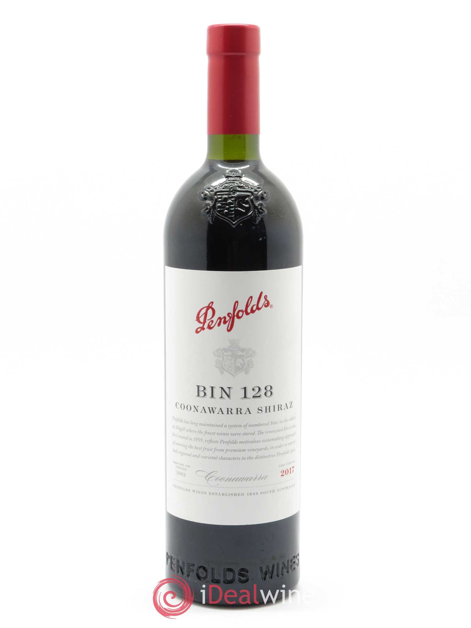 Coonawarra Penfolds Wines Bin 128 Shiraz 2017 - Lot de 1 bouteille - 0
