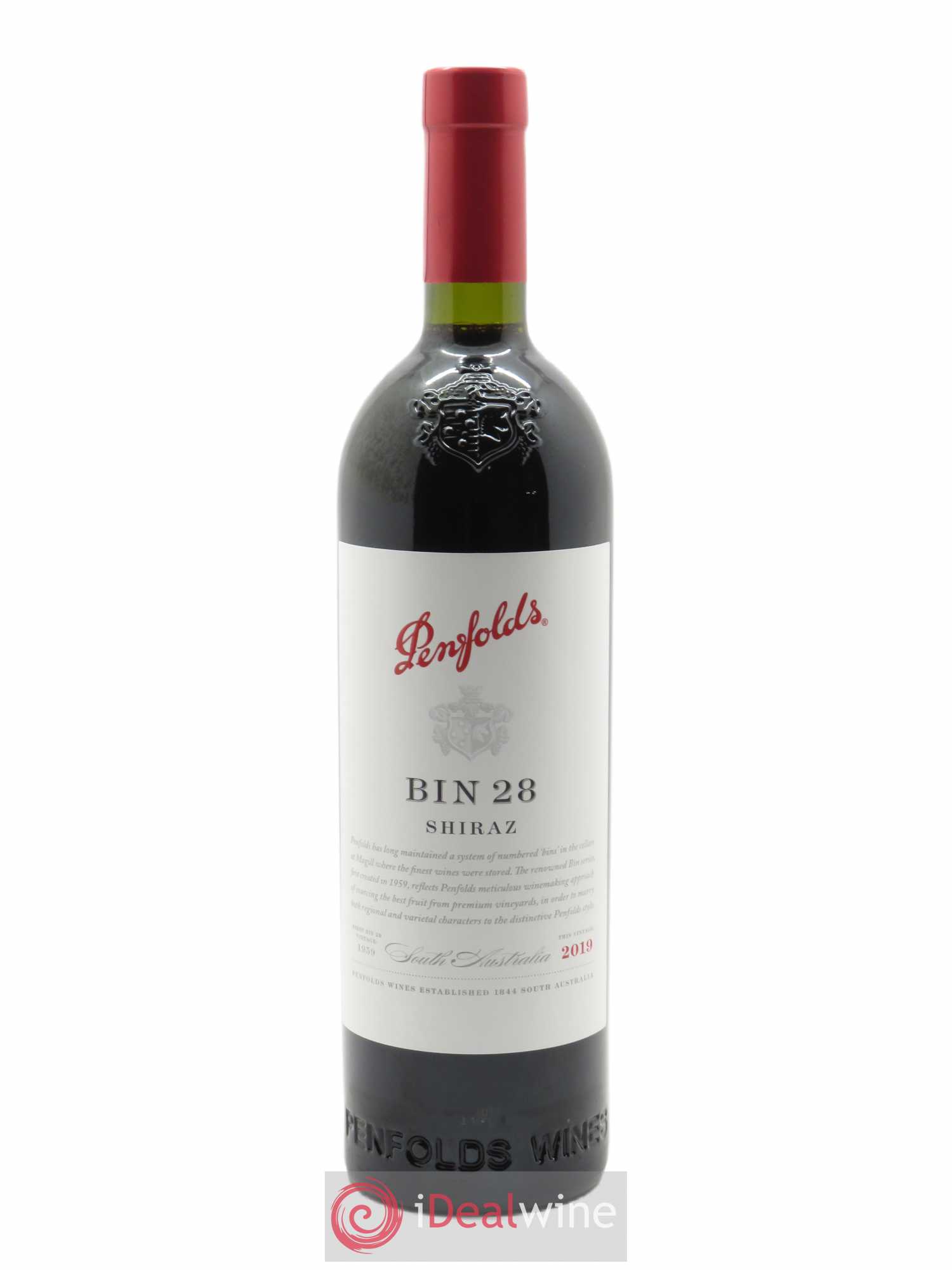 South Australia Penfolds Wines Bin 28 Shiraz 2019 - Lot de 1 bouteille - 0