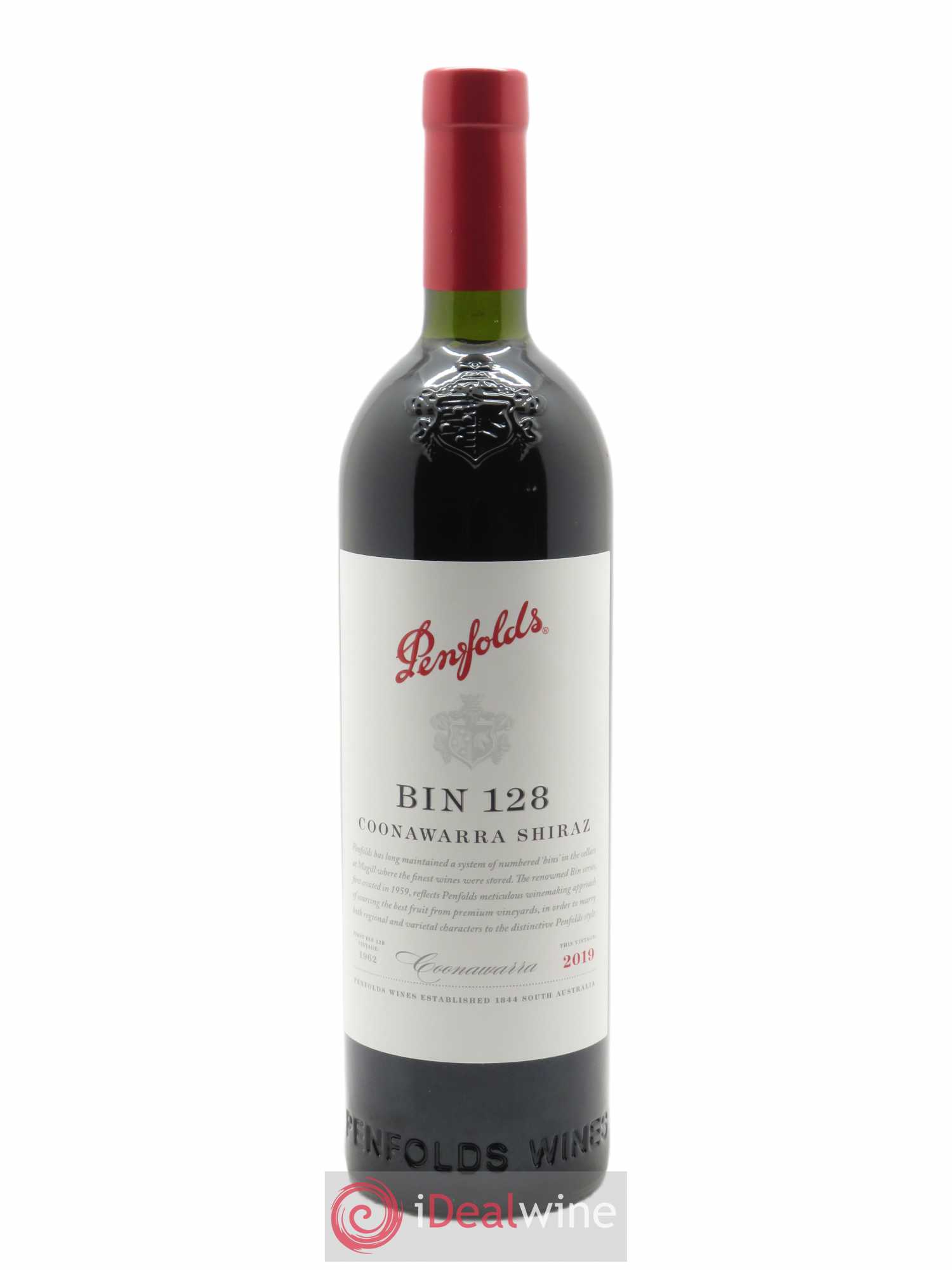 Coonawarra Penfolds Wines Bin 128 Shiraz 2019 - Lot de 1 bouteille - 0