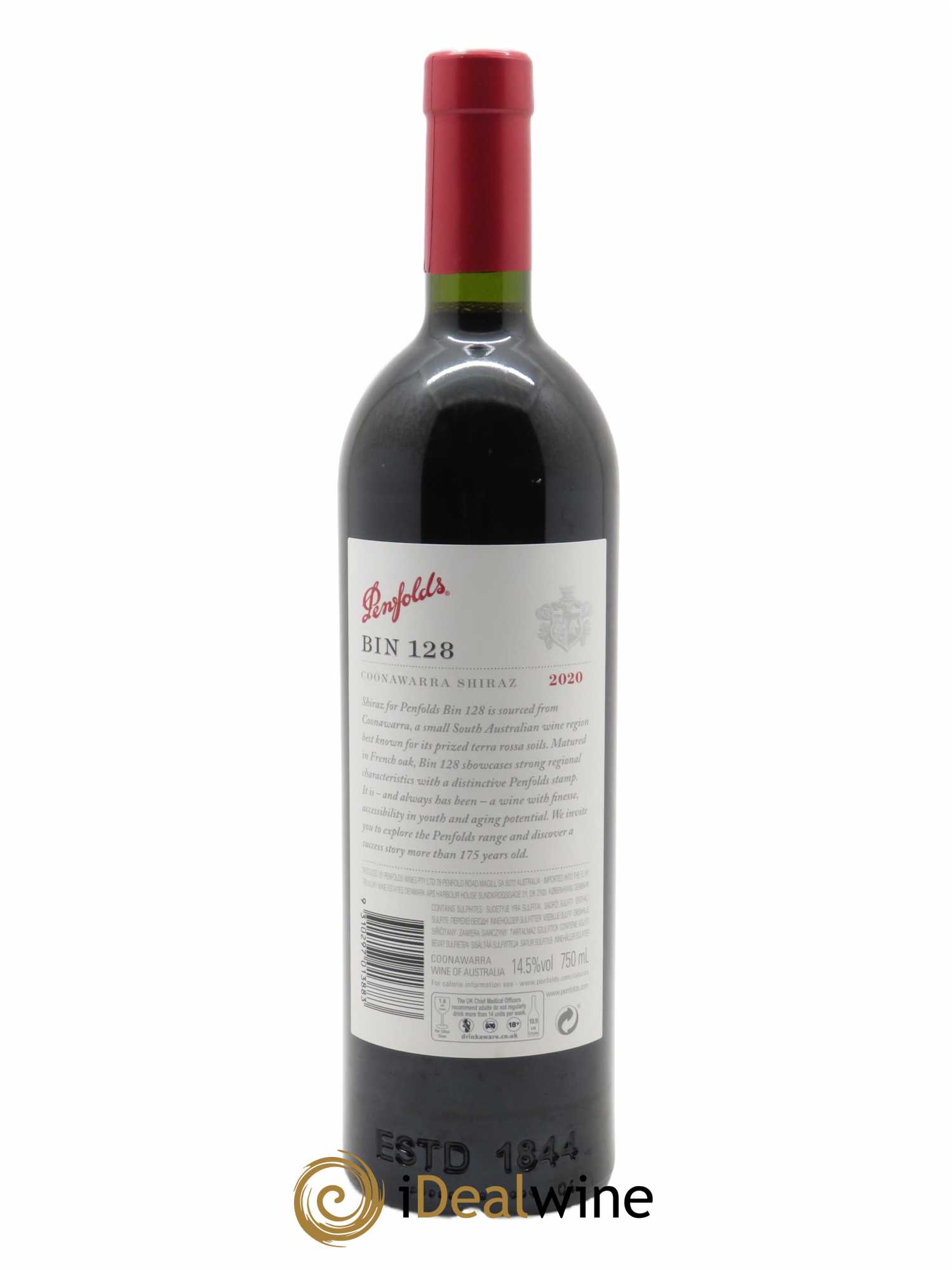 Coonawarra Penfolds Wines Bin 128 Shiraz 2020 - Lotto di 1 bottiglia - 1