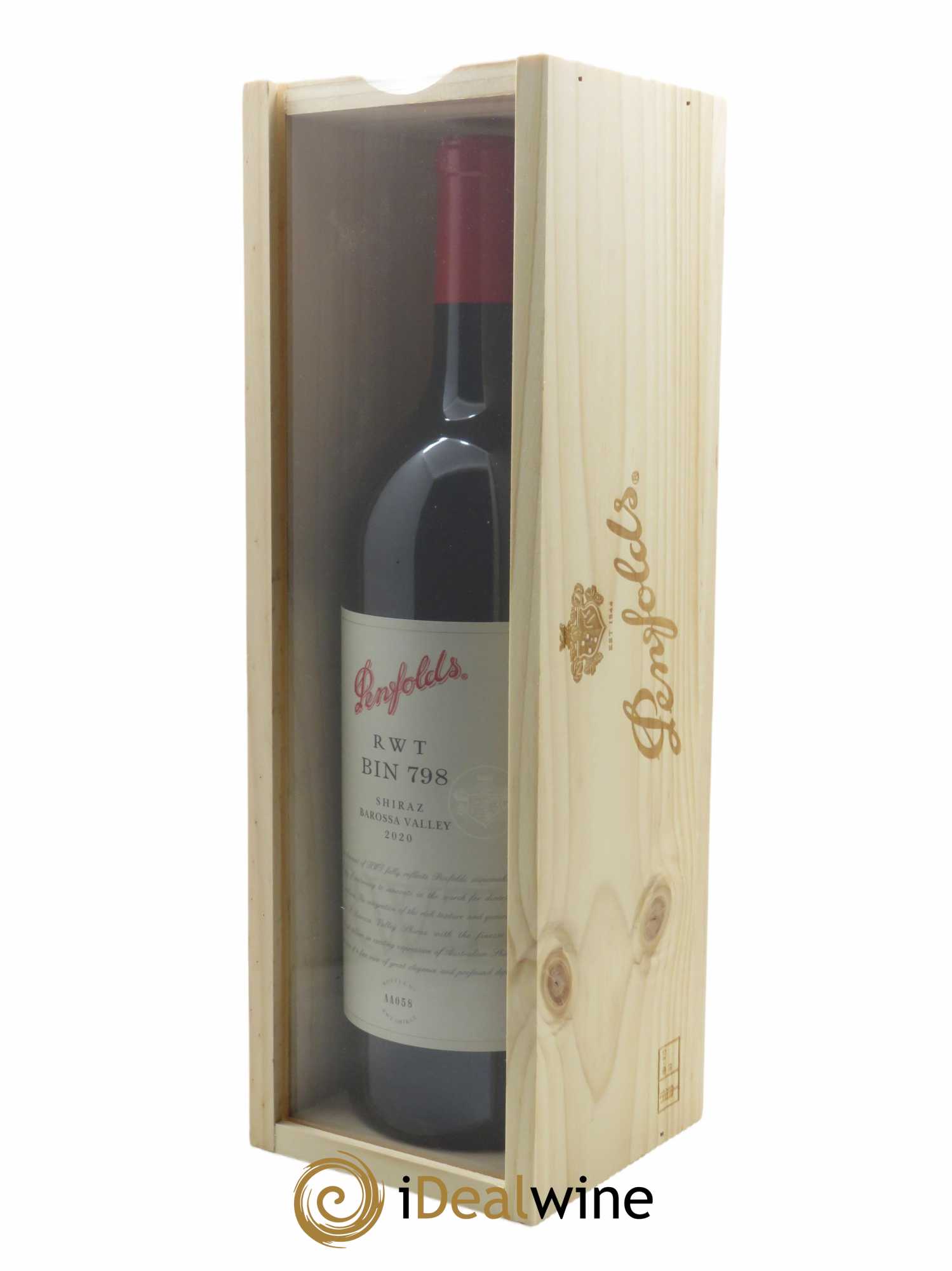 Barossa Valley Penfolds Wines RWT Bin 798 Shiraz 2020 - Lot of 1 magnum - 0