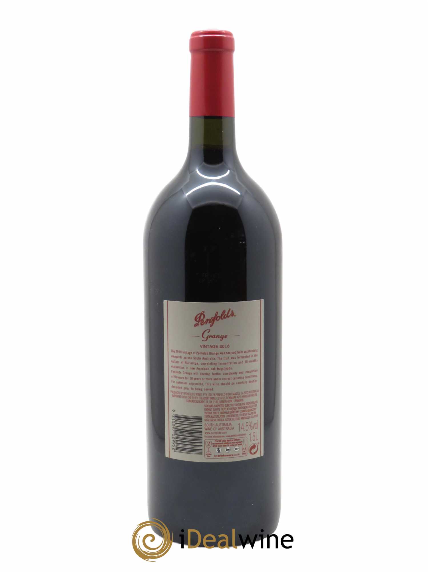 South Australia Penfolds Wines Grange 2018 - Lot de 1 magnum - 2
