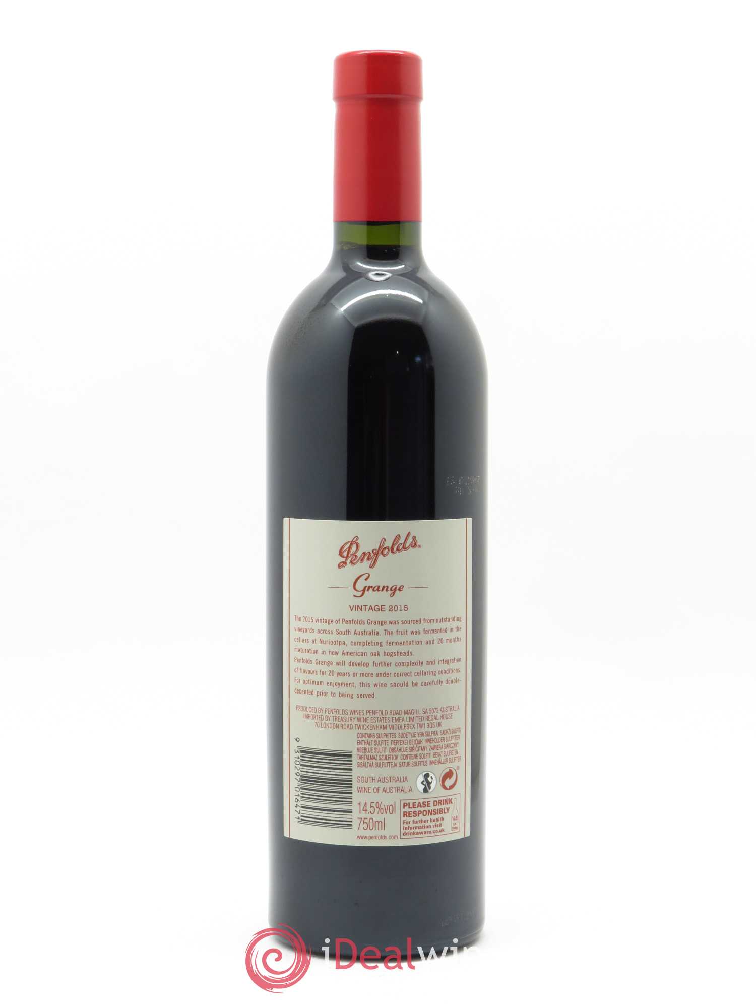 South Australia Penfolds Wines Grange Bin 95 2015 - Posten von 1 Flasche - 1