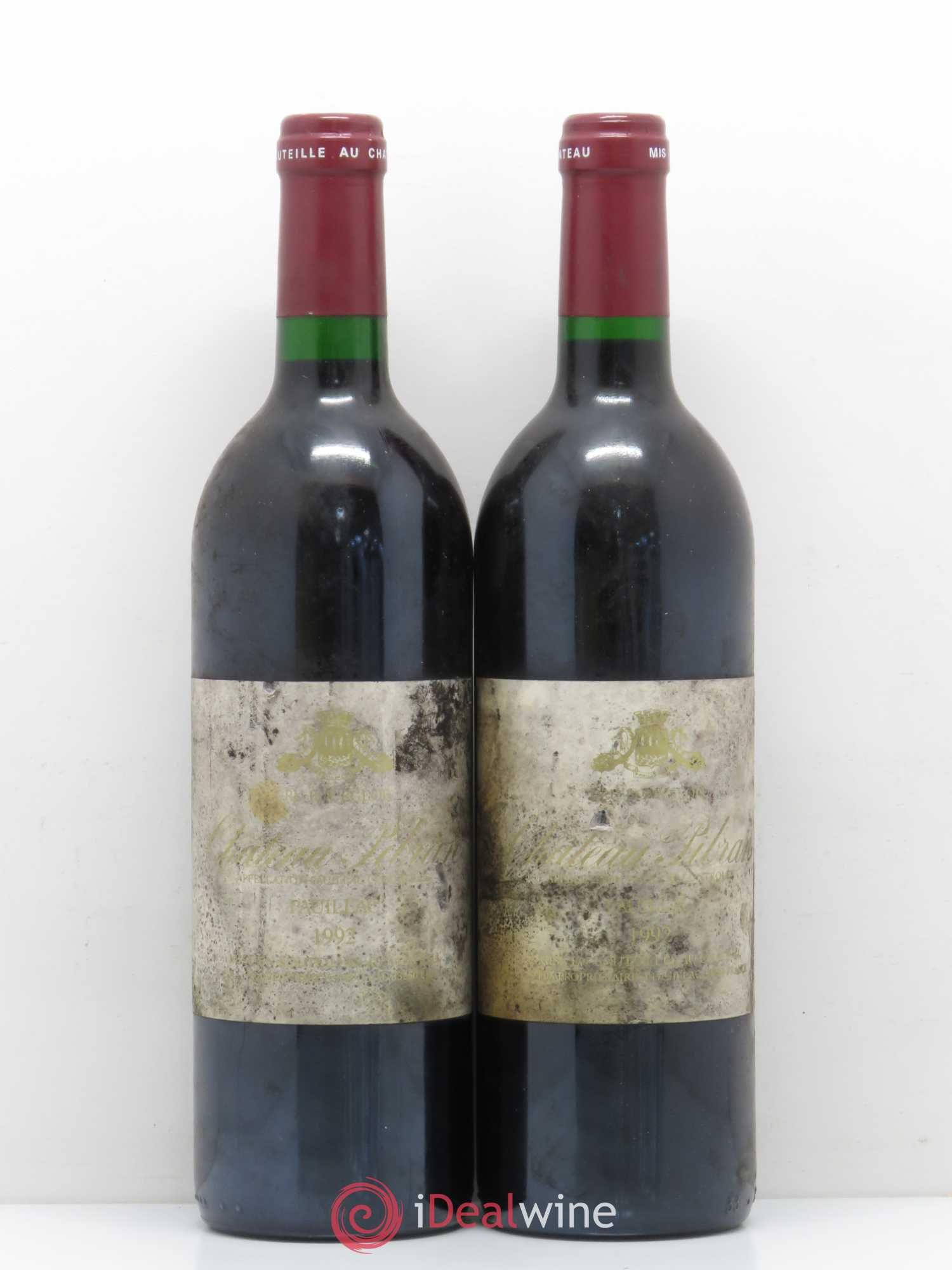 Château Pibran (sans prix de réserve) 1992 - Lot de 2 bouteilles - 0