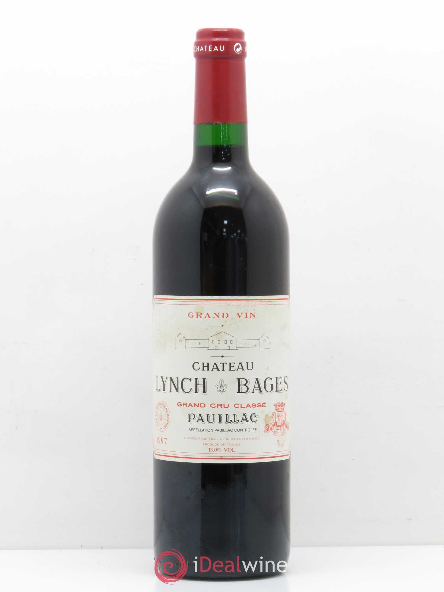 Château Lynch Bages 5ème Grand Cru Classé 1997 - Lot de 1 bouteille - 0
