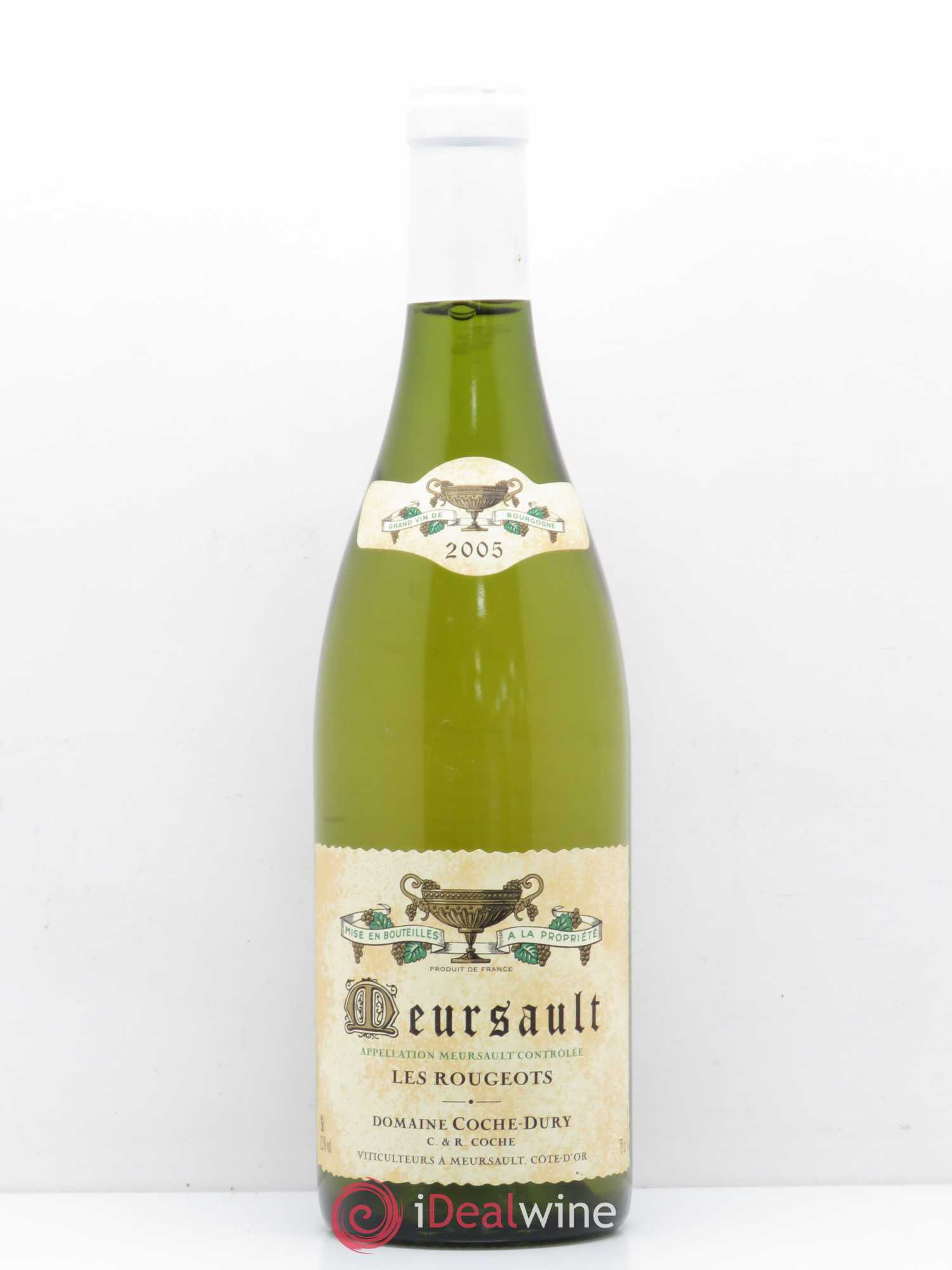 Meursault Les Rougeots Coche Dury (Domaine) 2005 - Lot de 1 bouteille - 0