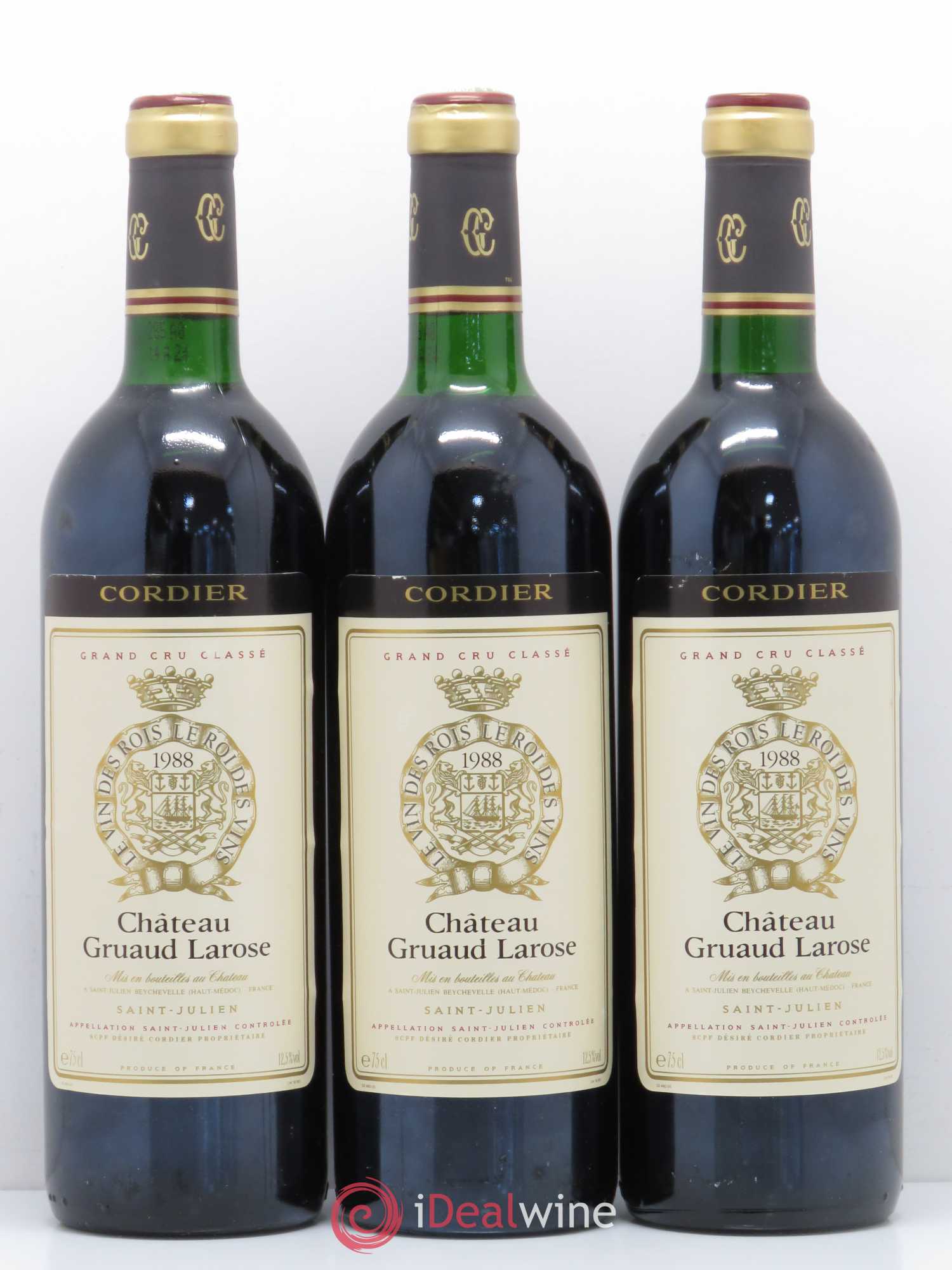 Château Gruaud Larose 2ème Grand Cru Classé 1988 - Lot de 12 bouteilles - 2