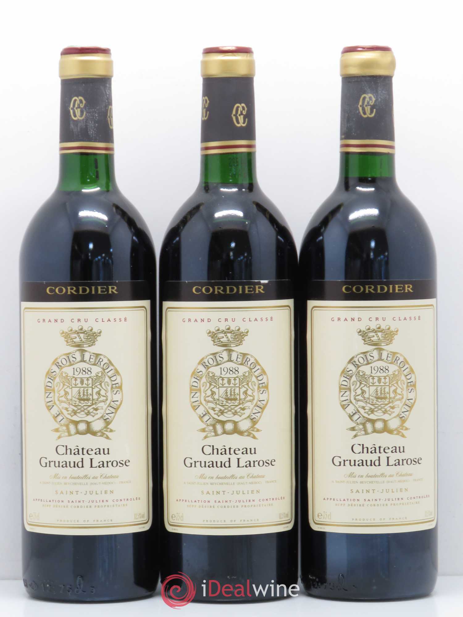 Château Gruaud Larose 2ème Grand Cru Classé 1988 - Lot de 12 bouteilles - 3