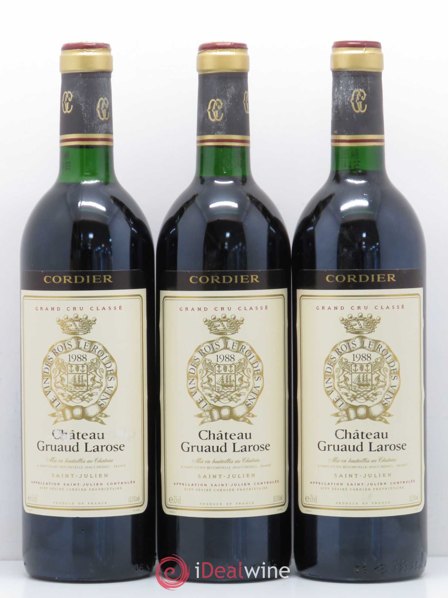 Château Gruaud Larose 2ème Grand Cru Classé 1988 - Lot de 12 bouteilles - 4