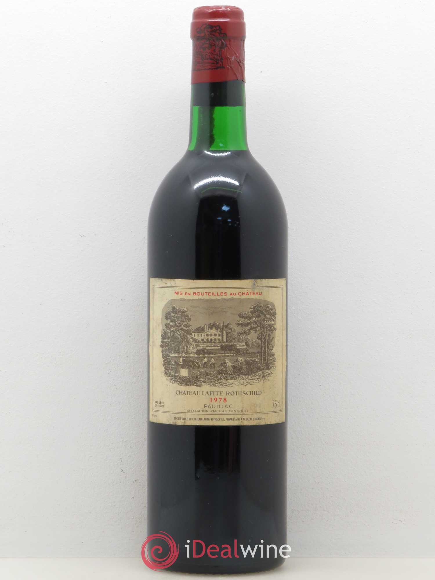 Château Lafite Rothschild 1er Grand Cru Classé 1978 - Lot de 1 bouteille - 0