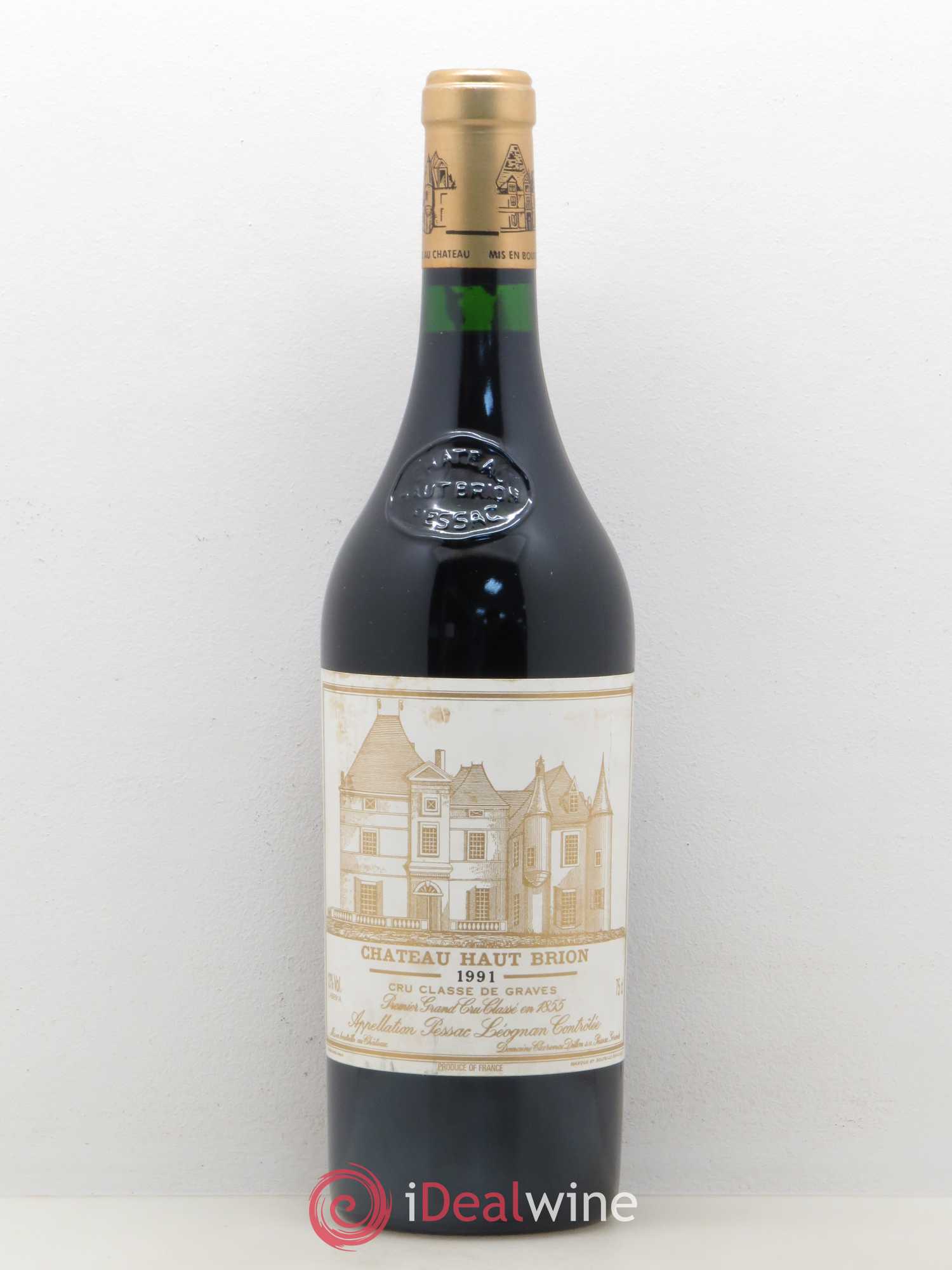 Château Haut Brion 1er Grand Cru Classé 1991 - Lot de 1 bouteille - 0