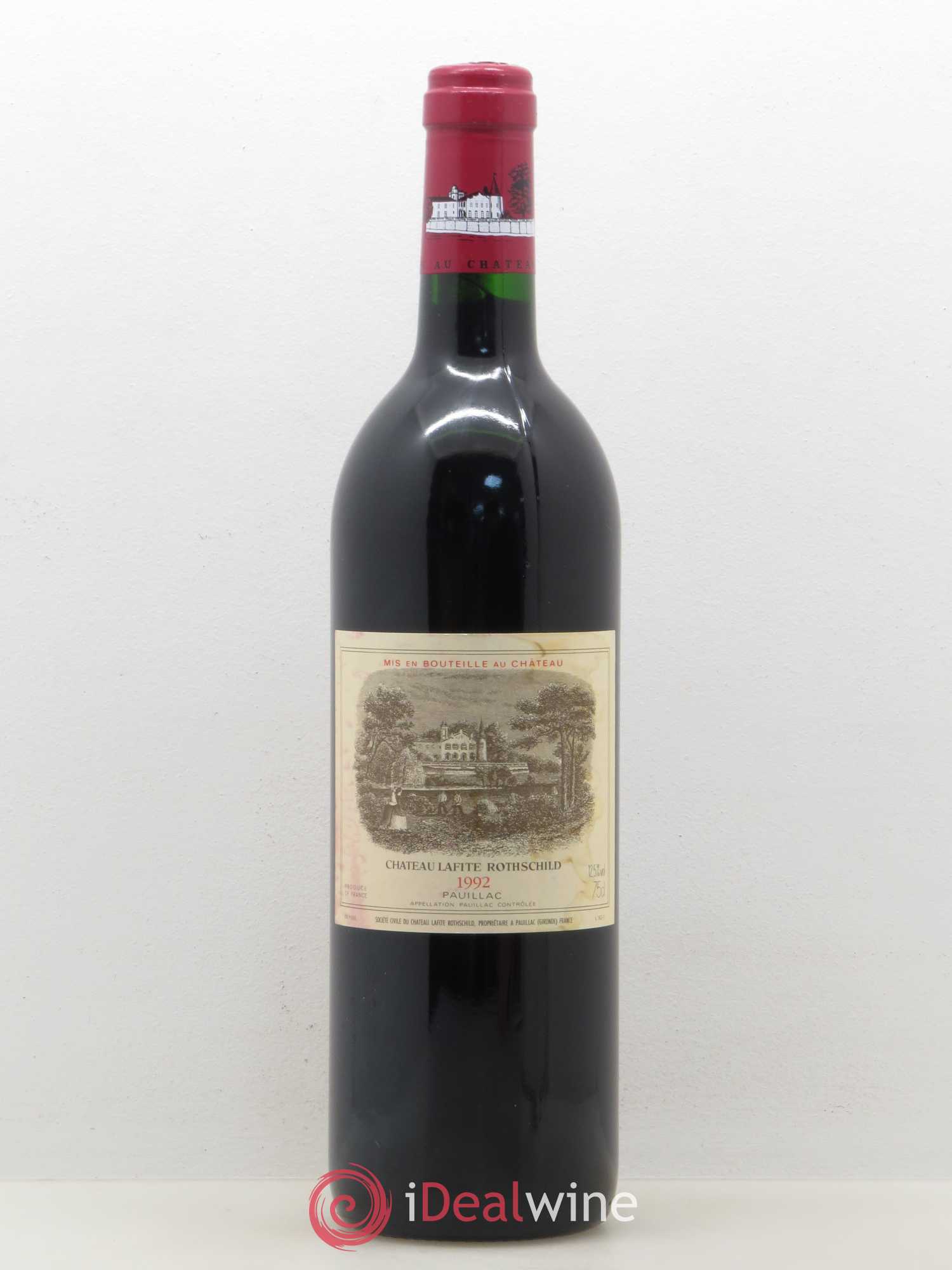 Château Lafite Rothschild 1er Grand Cru Classé 1992 - Lot de 1 bouteille - 0