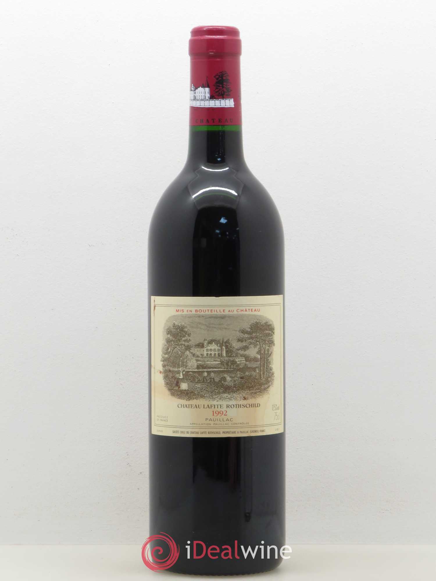 Château Lafite Rothschild 1er Grand Cru Classé 1992 - Lot de 1 bouteille - 0