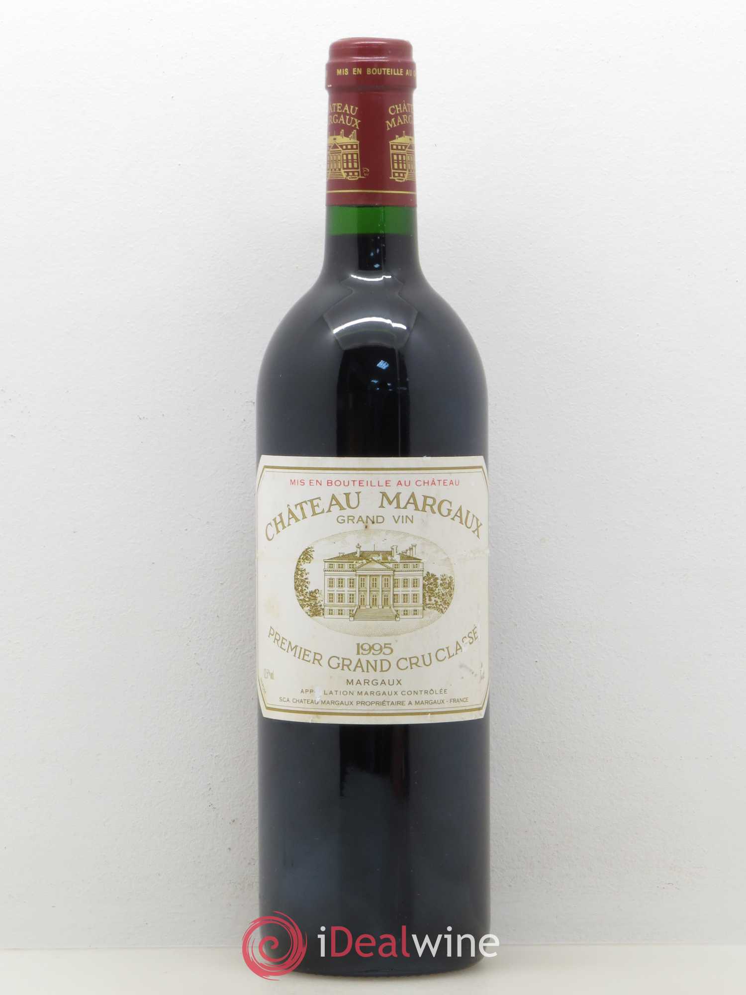 Château Margaux 1er Grand Cru Classé 1995 - Lot de 1 bouteille - 0