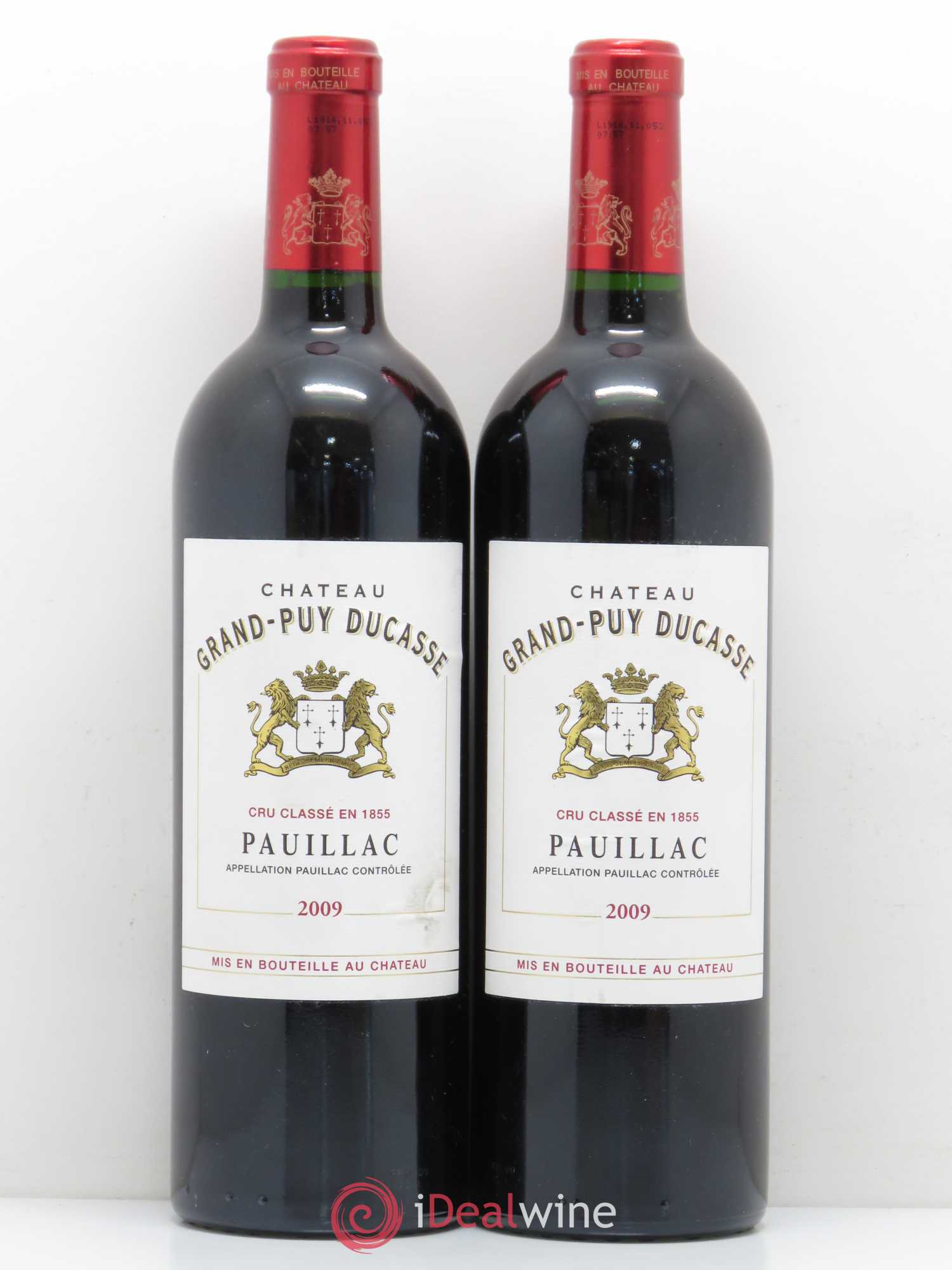 Château Grand Puy Ducasse 5ème Grand Cru Classé 2009 - Lot de 2 bouteilles - 0