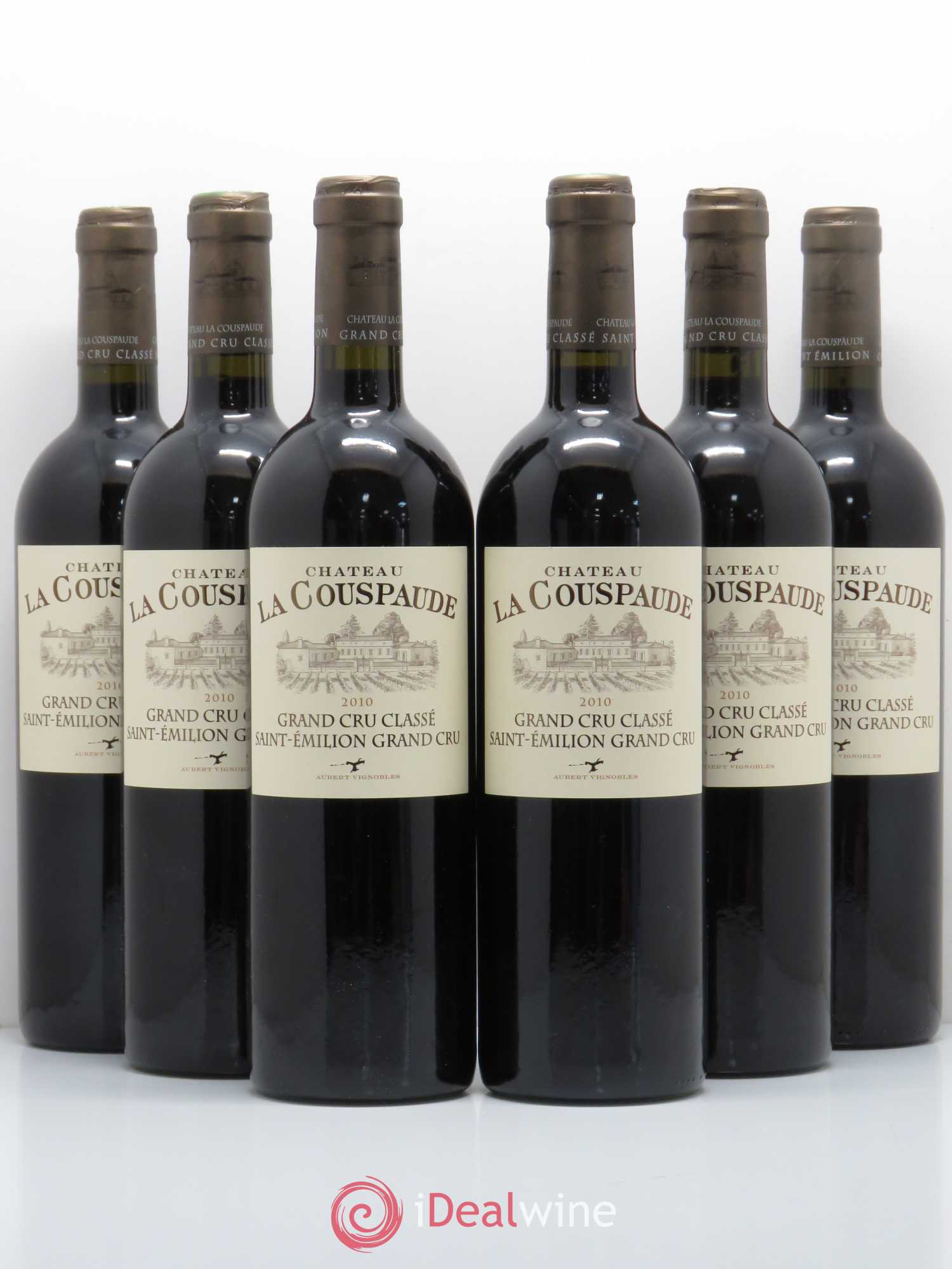 Château la Couspaude Grand Cru Classé 2010 - Lot de 6 bouteilles - 0