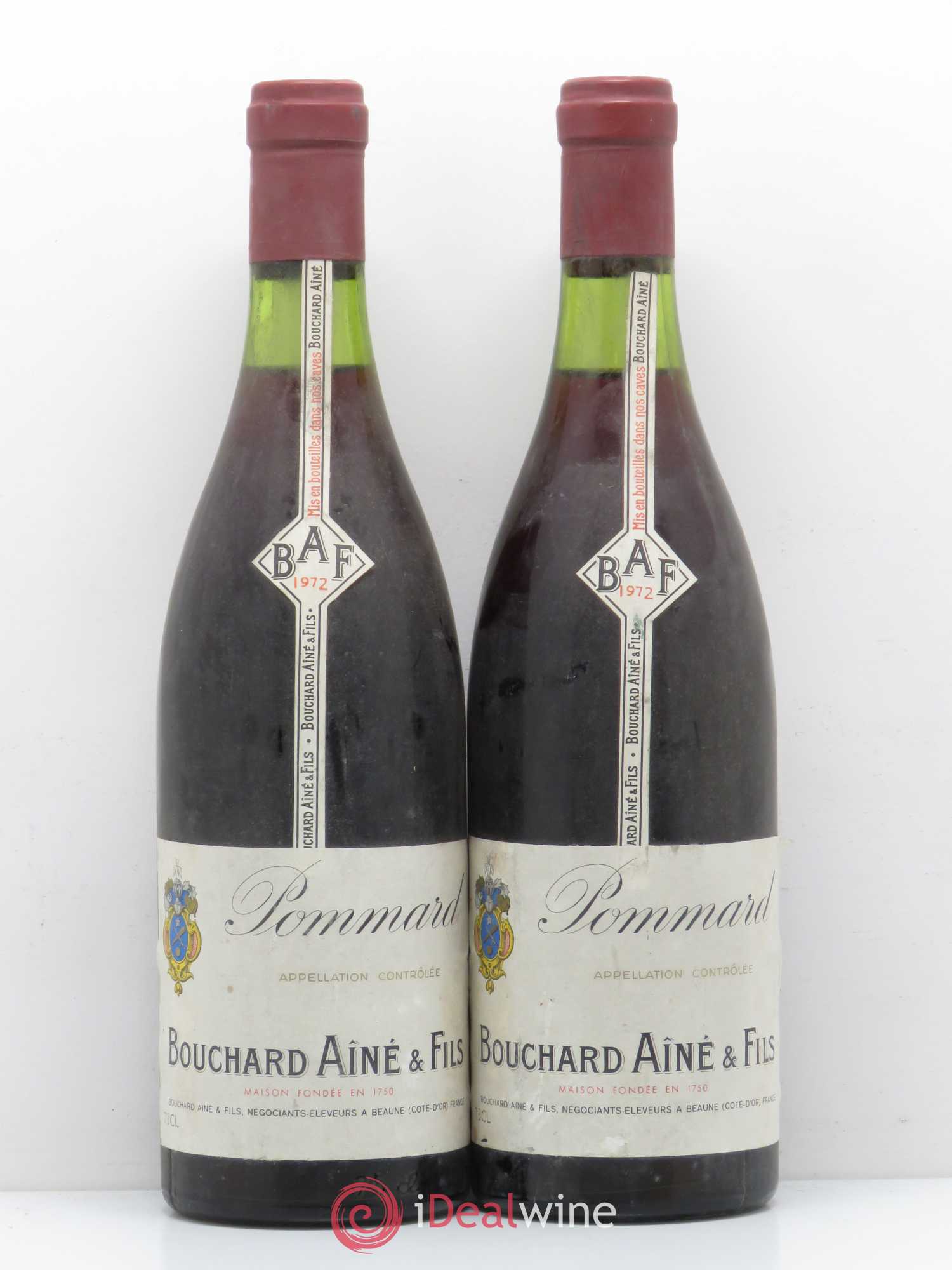 Pommard Bouchard Ainé et fils 1972 - Posten von 2 Flaschen - 0
