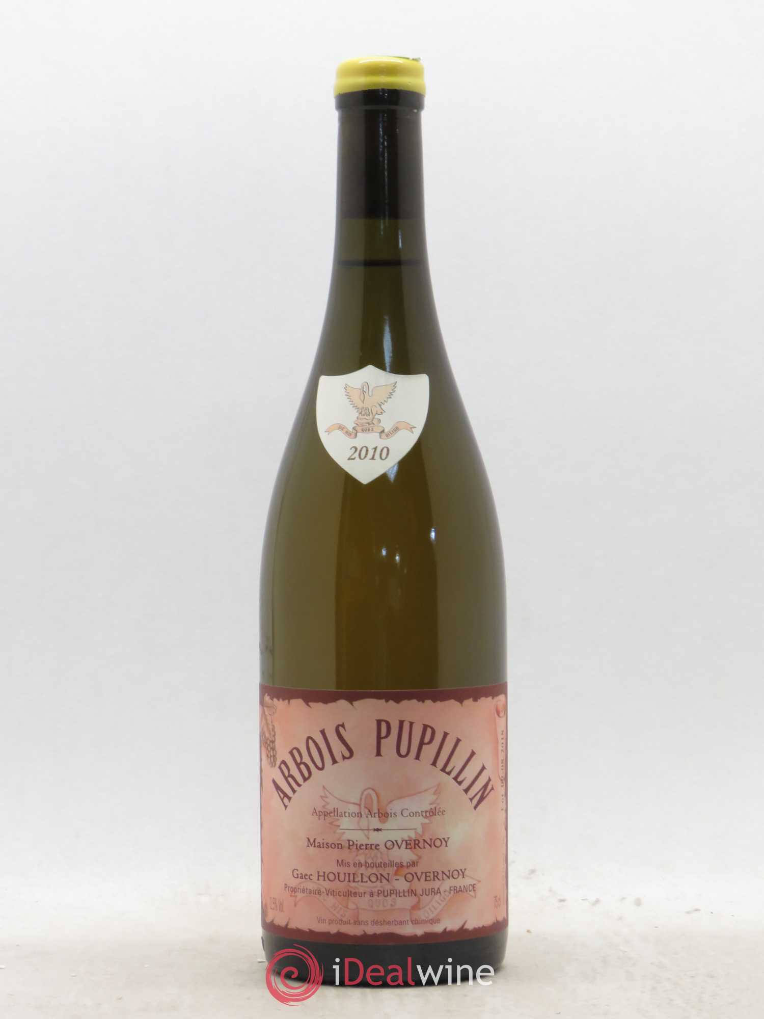 Arbois-Pupillin Savagnin élevage prolongé (cire jaune) Overnoy-Houillon (Domaine) 2010 - Lot de 1 bouteille - 0