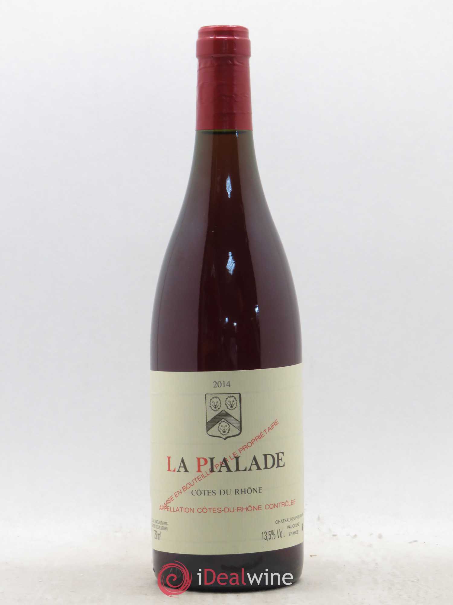 Côtes-du-Rhône La Pialade Emmanuel Reynaud 2014 - Lot de 1 bouteille - 0