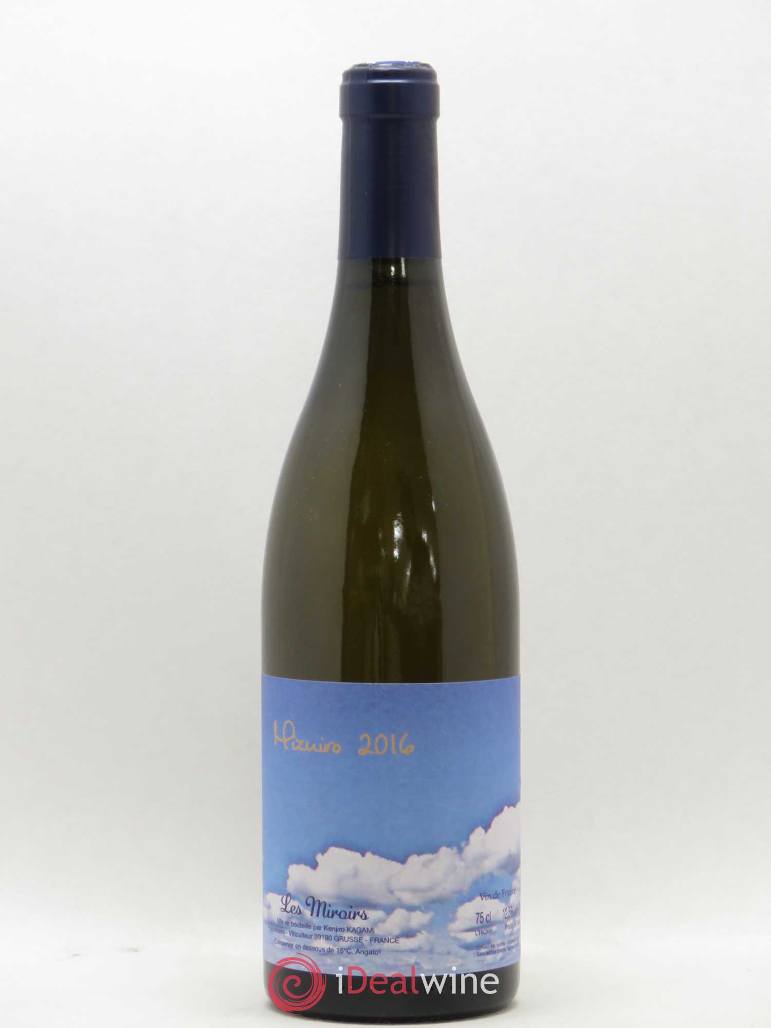 Vin de France Mizuiro Les Saugettes Kenjiro Kagami - Domaine des Miroirs 2016 - Lot de 1 bouteille - 0