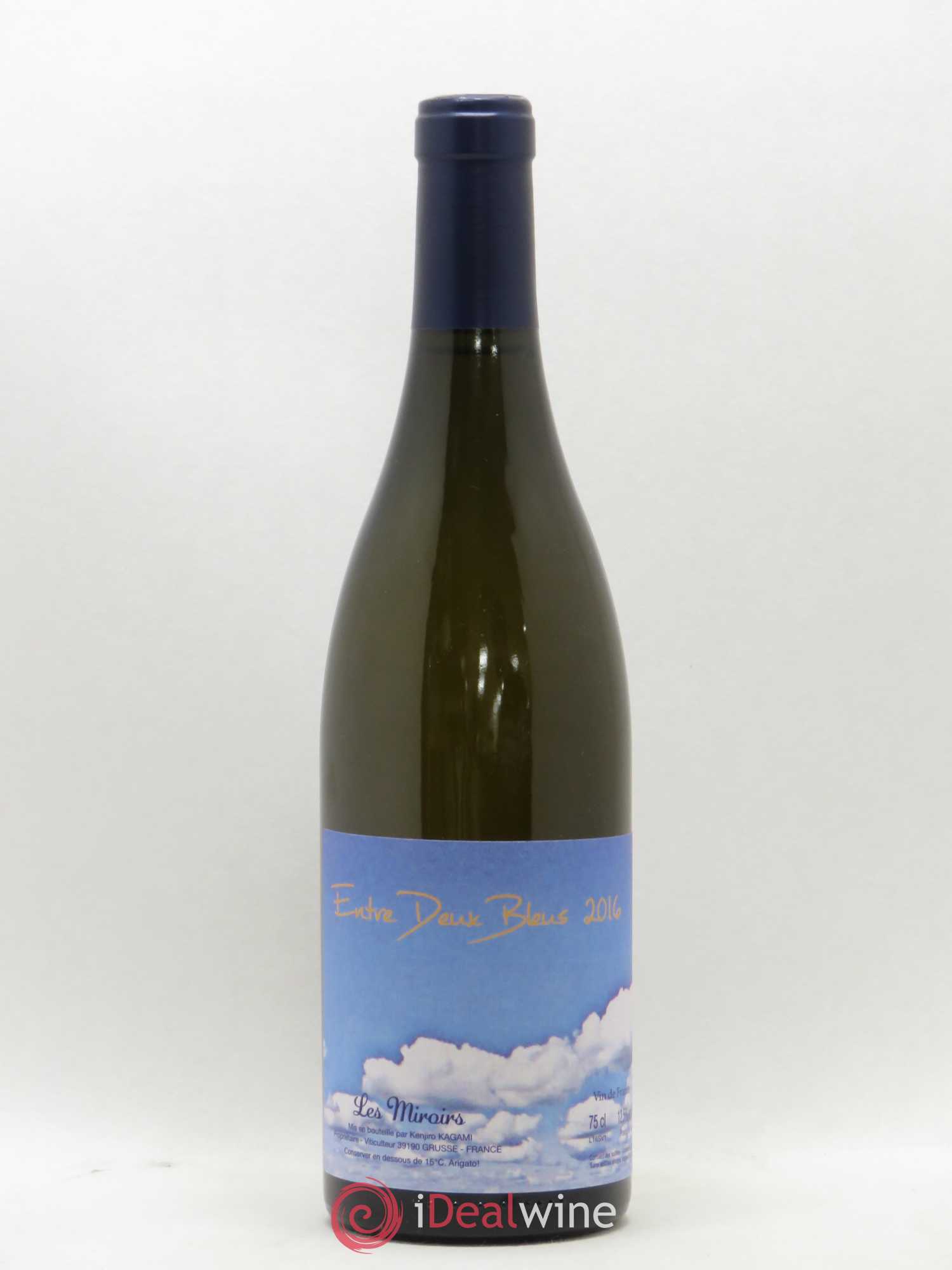 Vin de France Entre Deux Bleus Les saugettes Kenjiro Kagami - Domaine des Miroirs 2016 - Lot de 1 bouteille - 0