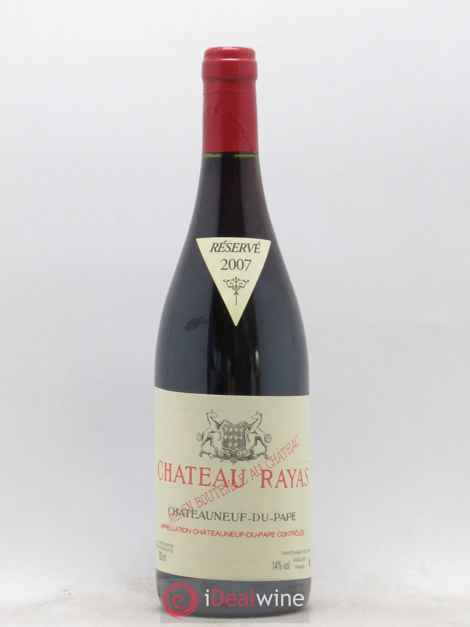 Châteauneuf-du-Pape Château Rayas Emmanuel Reynaud 2007 - Lot de 1 bouteille - 0